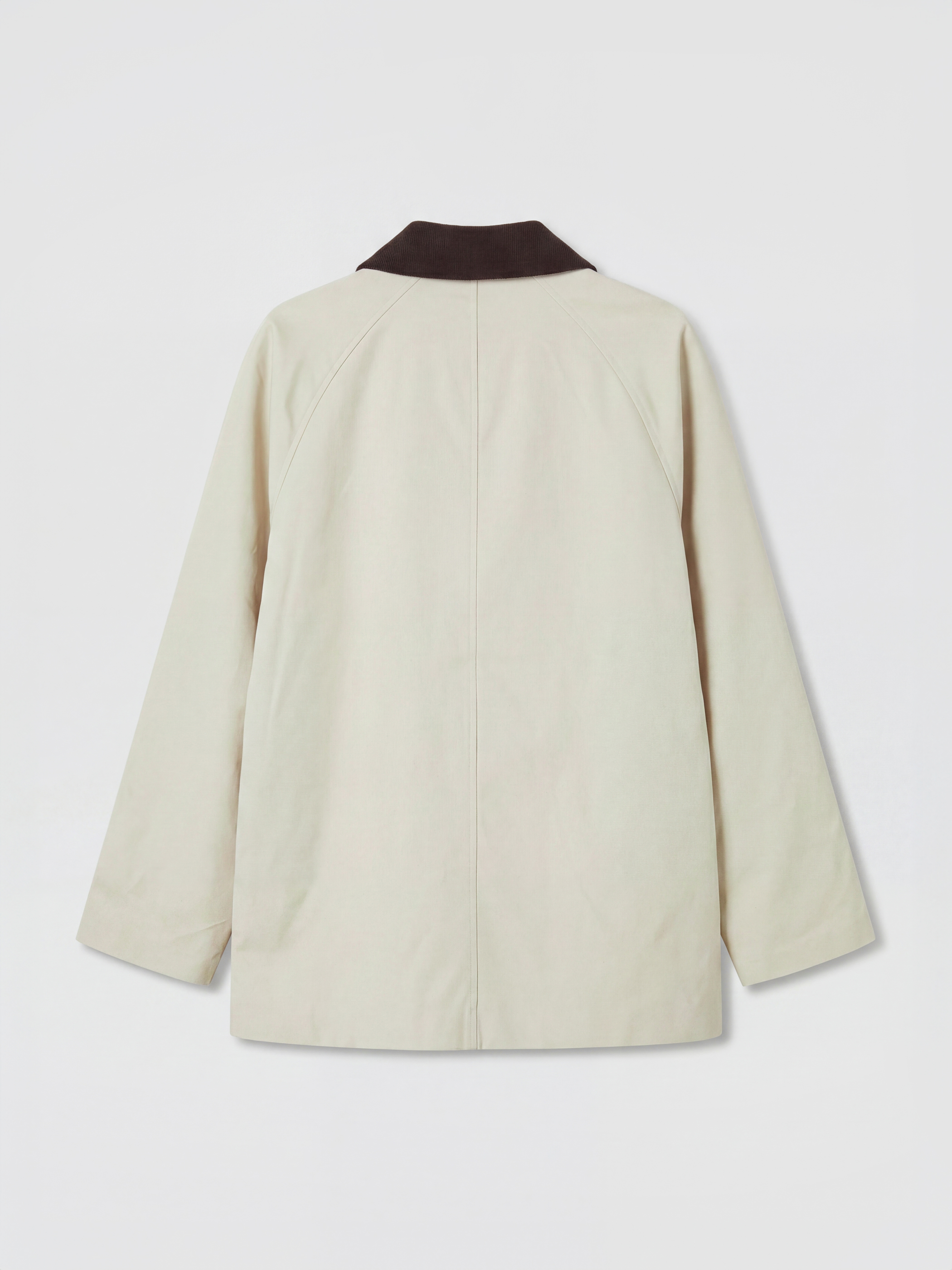LCW Modest Asimetrik Gömlek Yaka Oversize Kadın Trençkot görsel 6