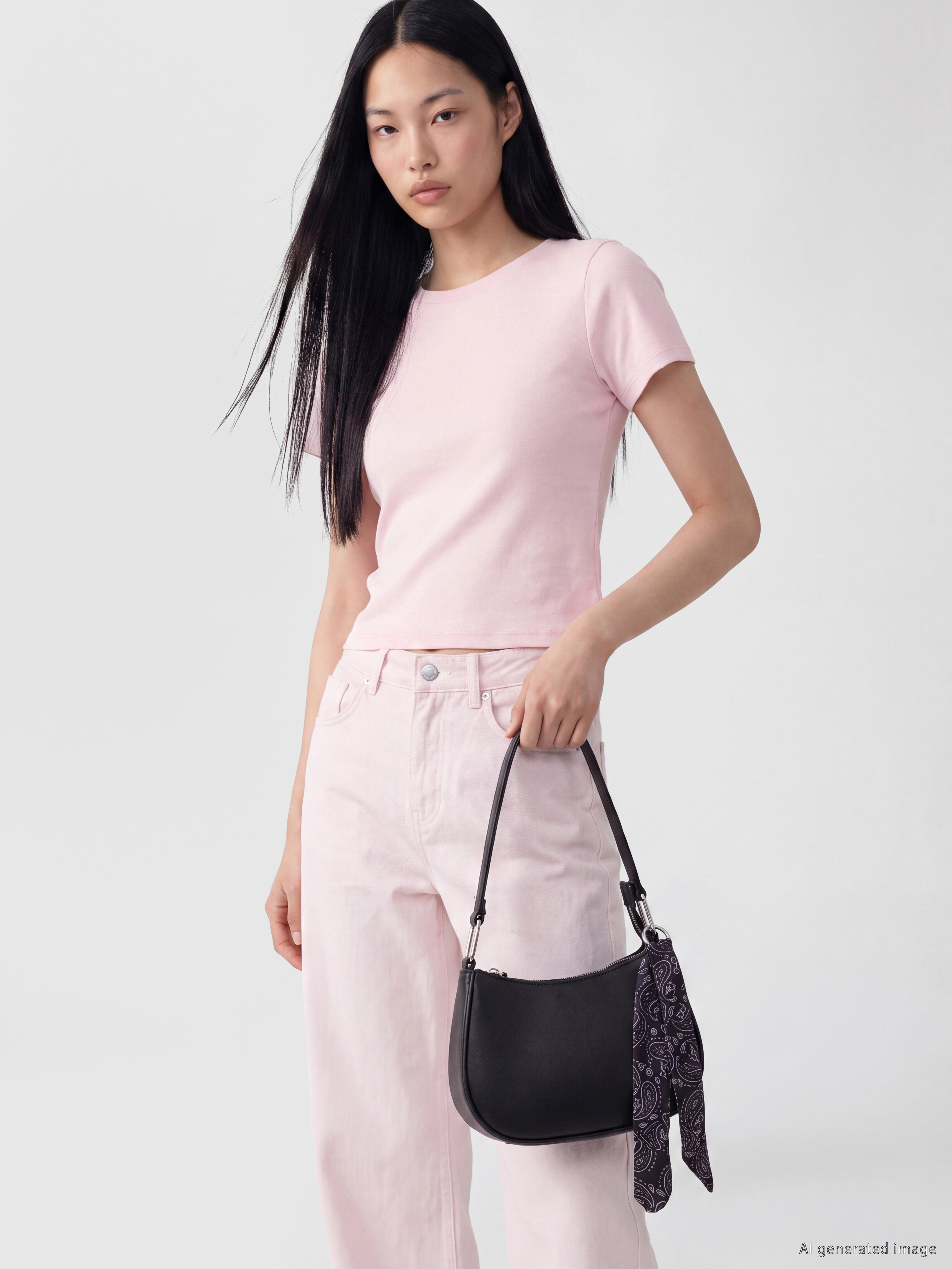 LCW ACCESSORIES Deri Görünümlü Kadın Omuz Çantası