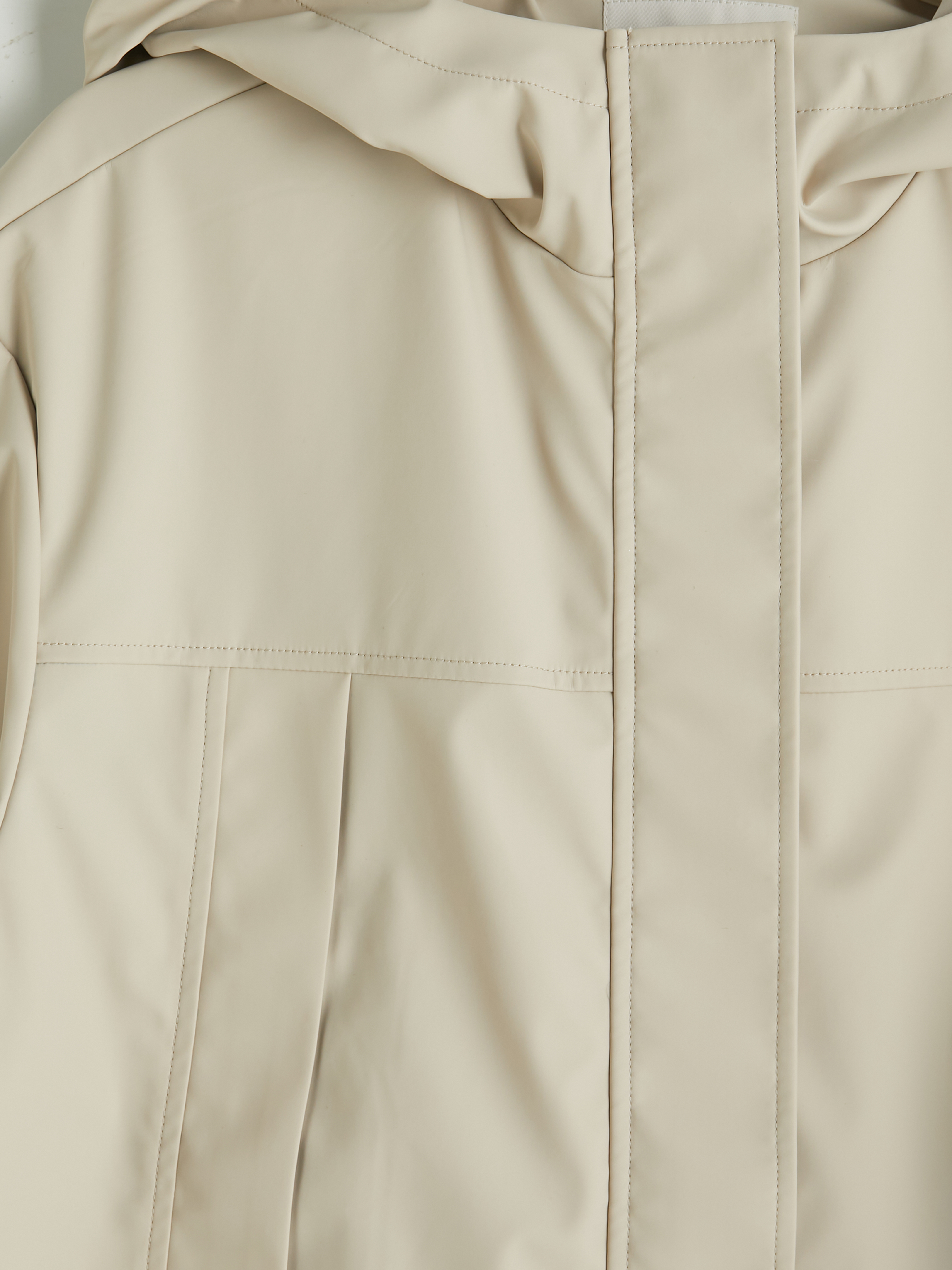 LCW Modest Kapüşonlu Oversize Kadın Yağmurluk görsel 8
