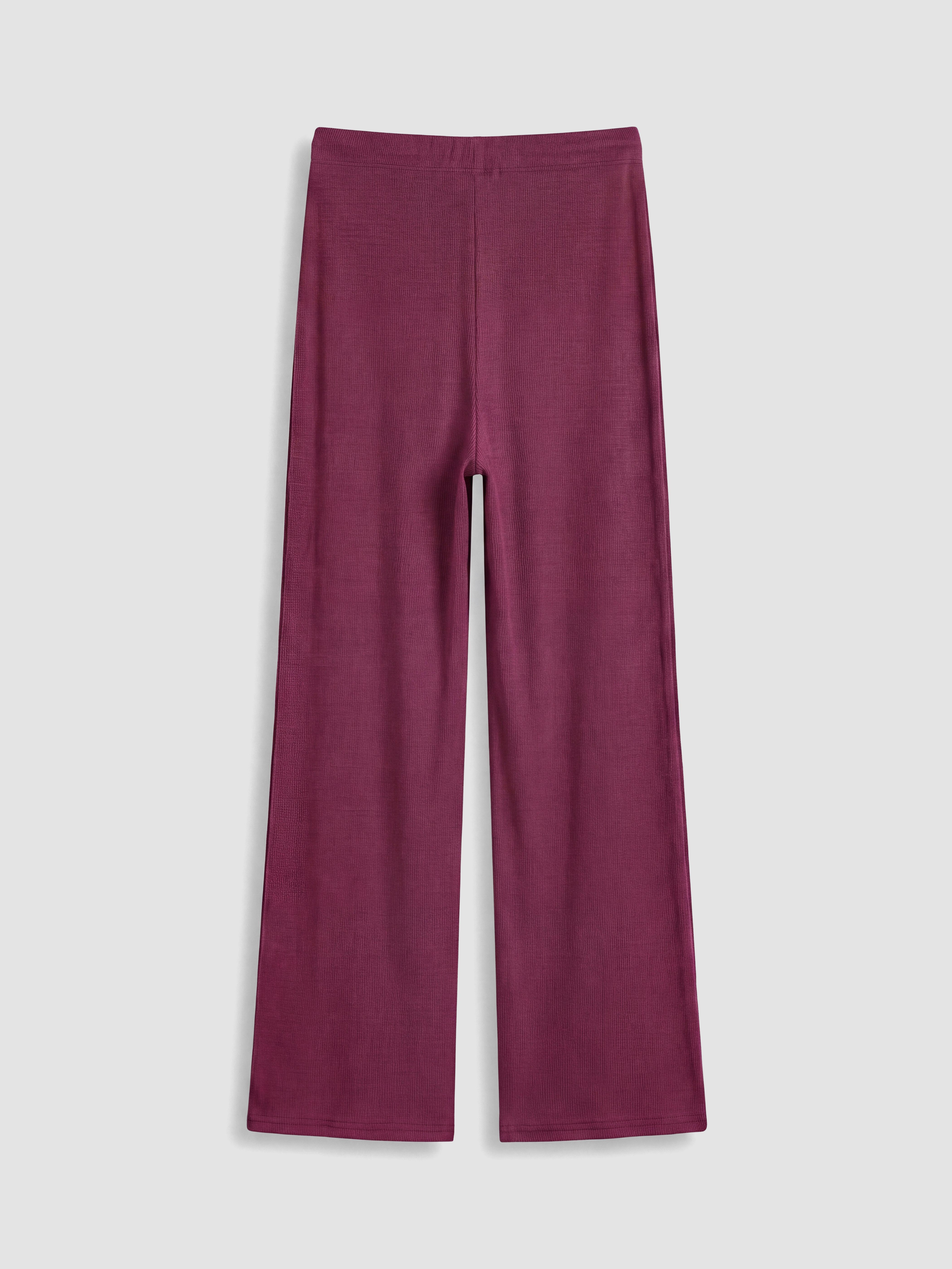 LCW DREAM Beli Lastikli Geniş Paça Kadın Pijama Altı görsel 7