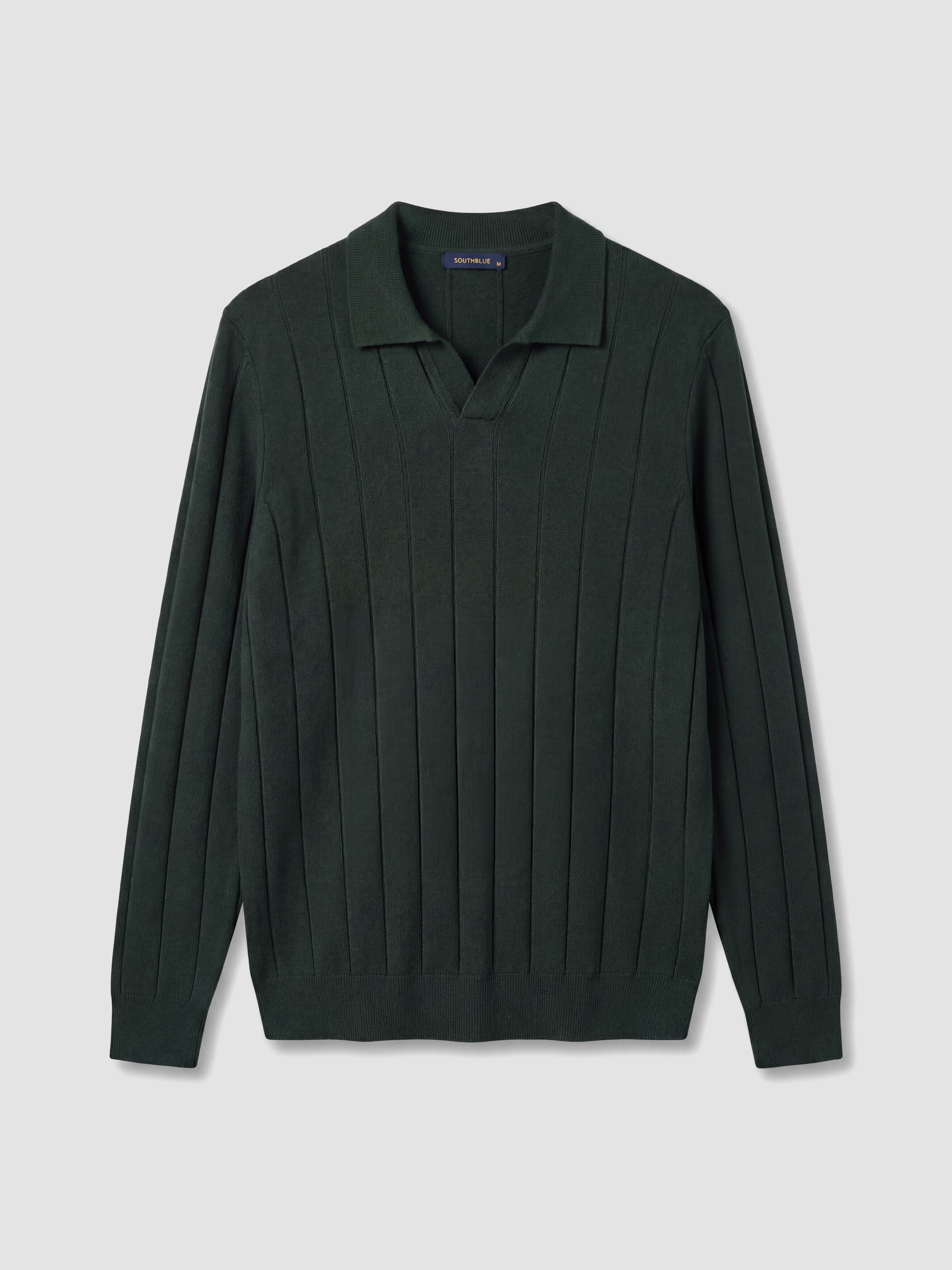 SOUTHBLUE Polo Yaka Soft Touch Erkek Triko Kazak görsel 5
