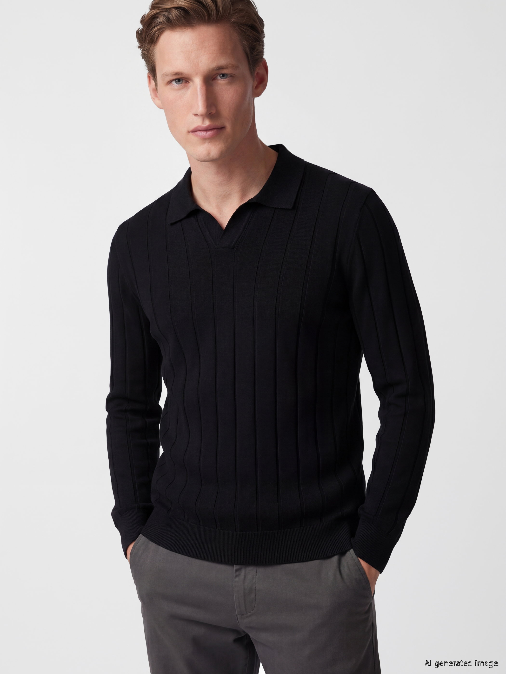SOUTHBLUE Polo Yaka Soft Touch Erkek Triko Kazak