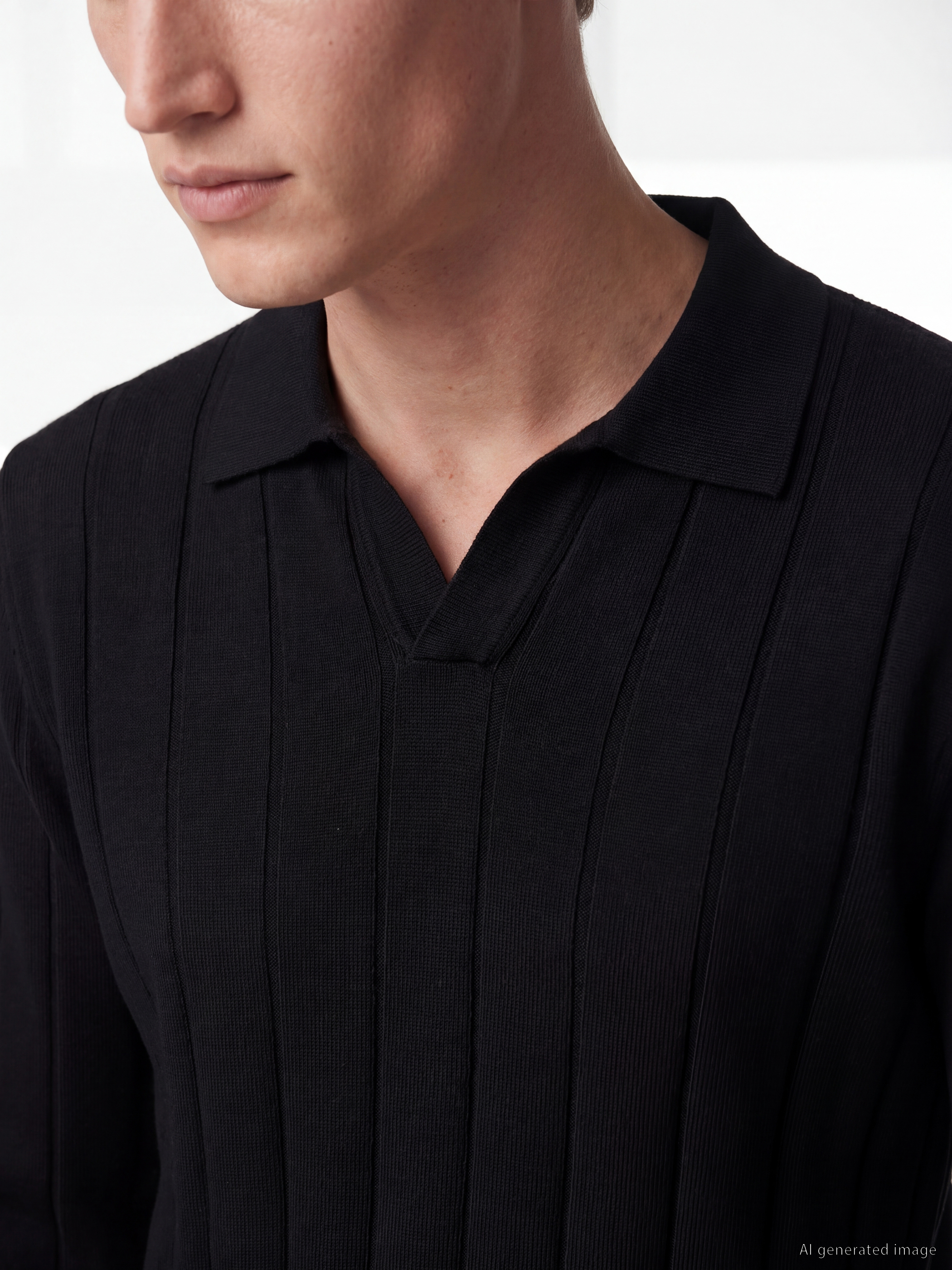 SOUTHBLUE Polo Yaka Soft Touch Erkek Triko Kazak görsel 3