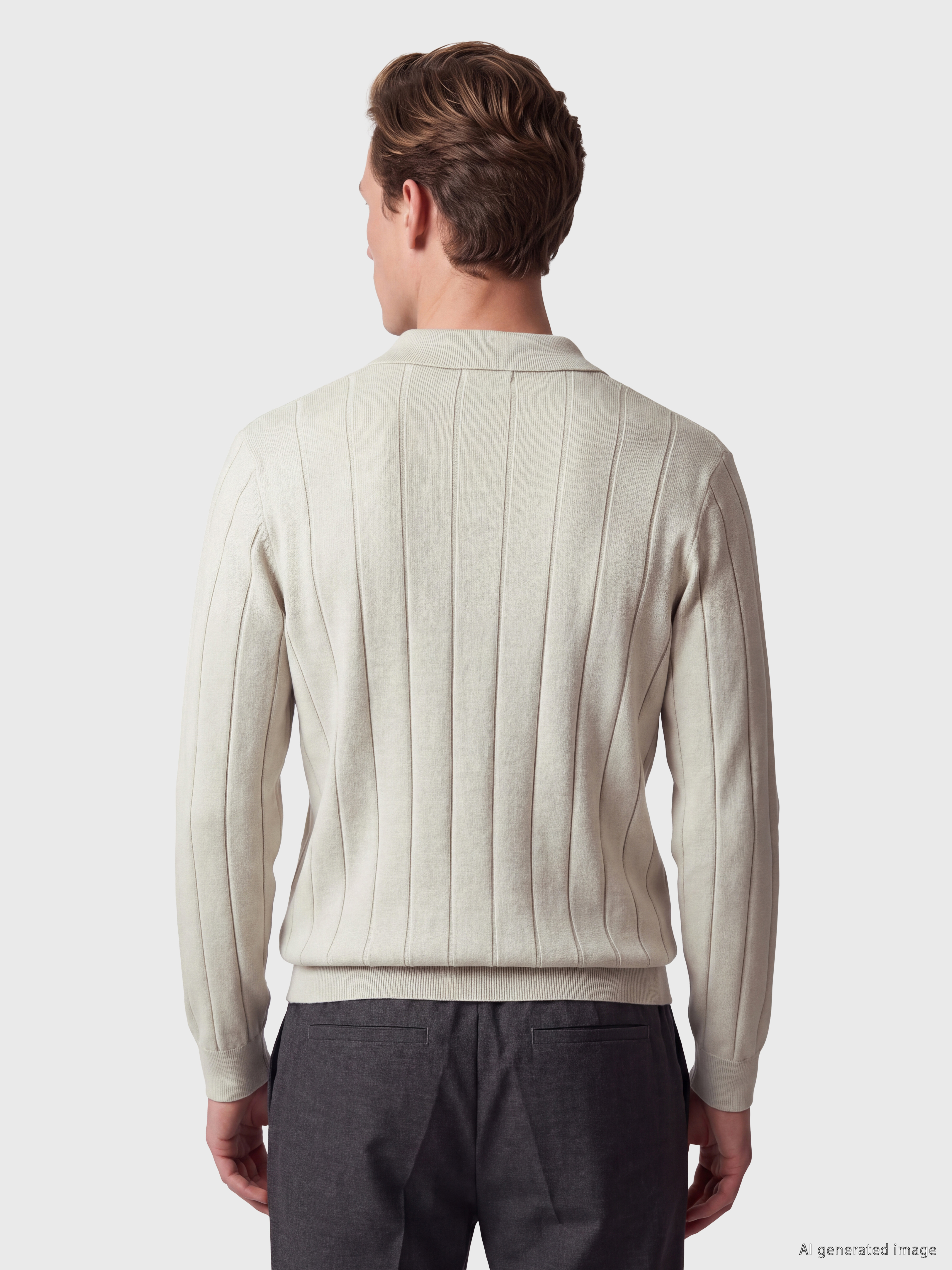SOUTHBLUE Polo Yaka Soft Touch Erkek Triko Kazak görsel 4