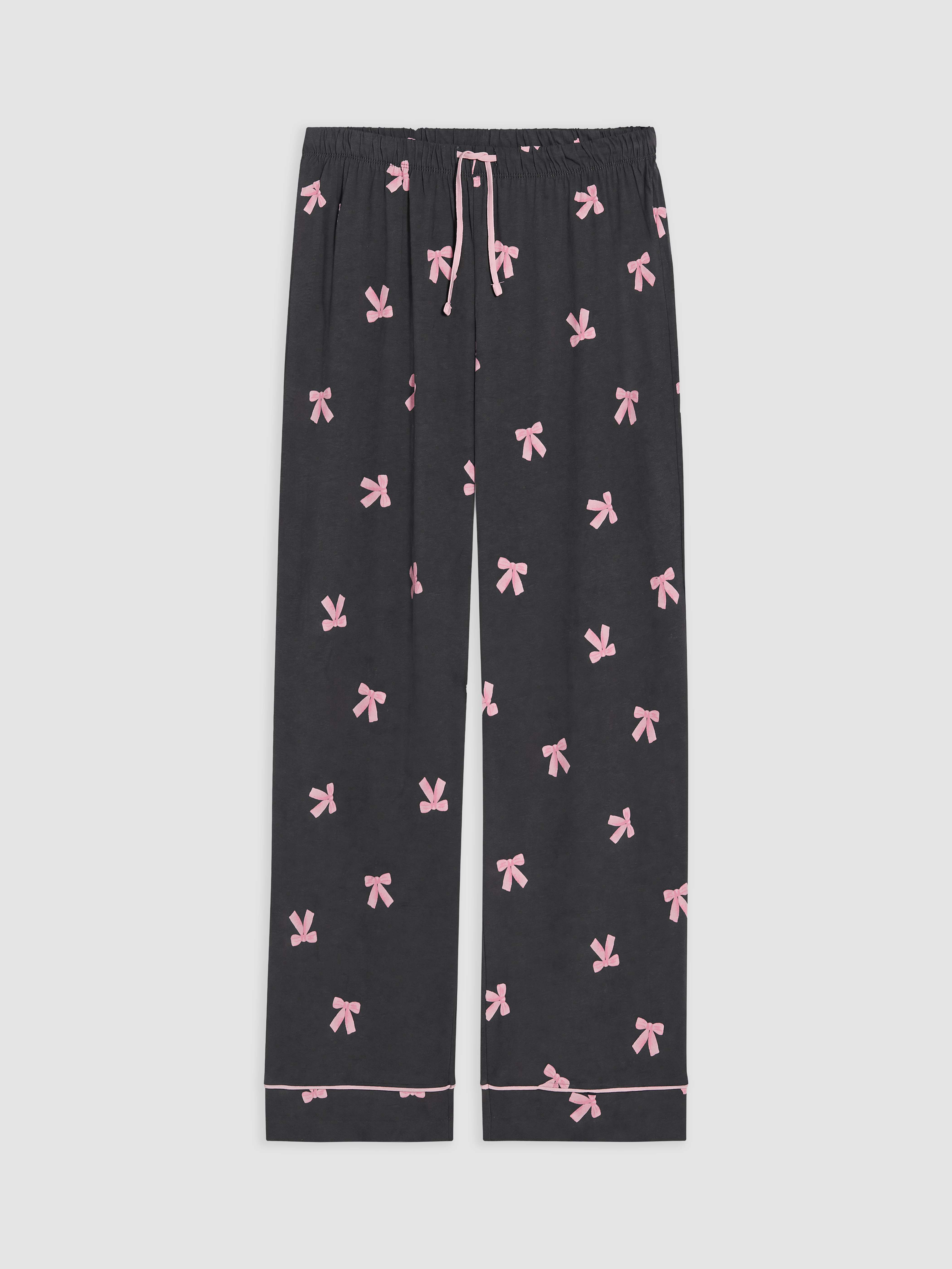 LCW DREAM Gömlek Yaka Desenli Hamile Pijama Takımı görsel 8