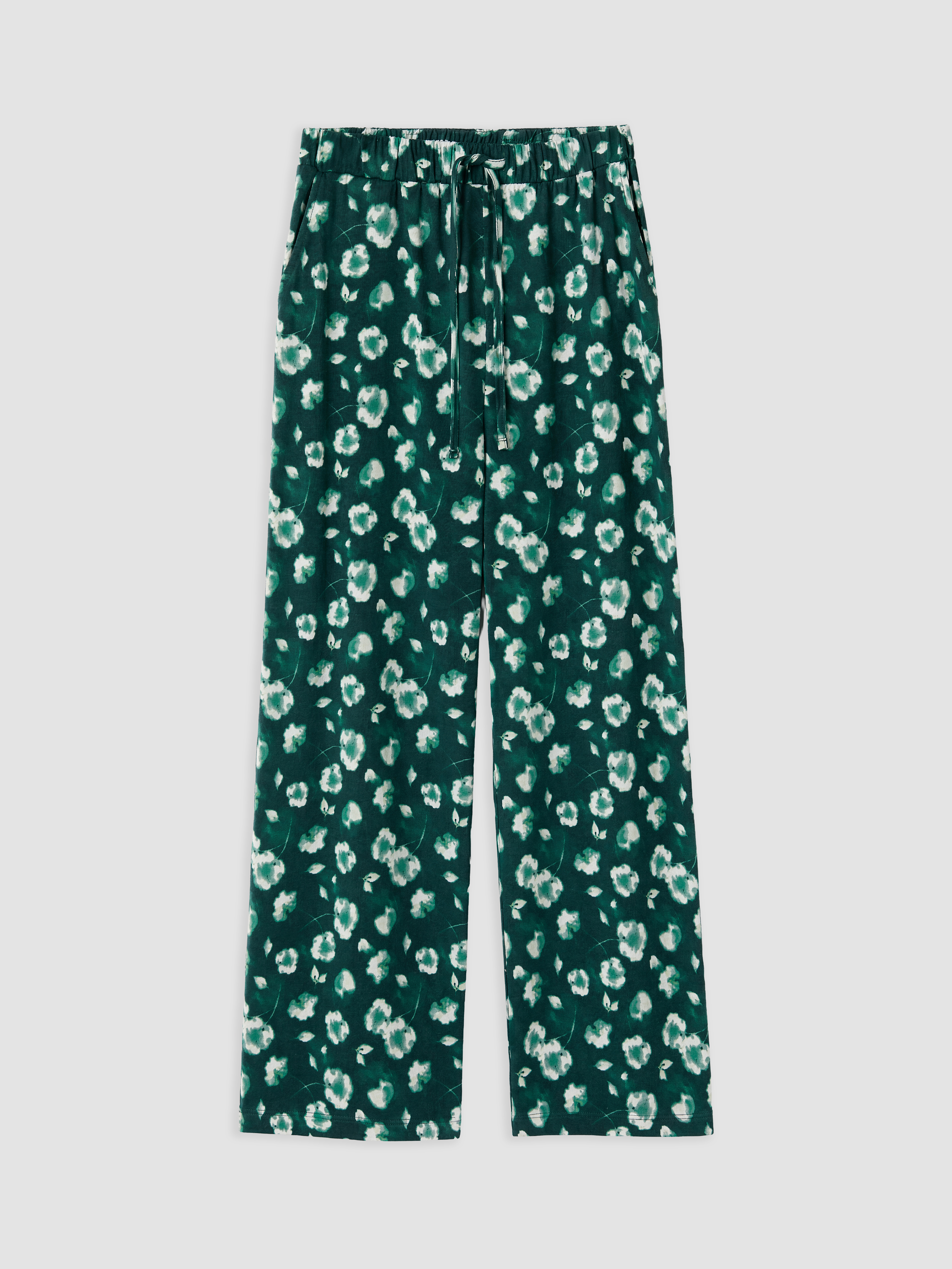 LCW DREAM Beli Lastikli Çiçekli Kadın Pijama Altı görsel 4