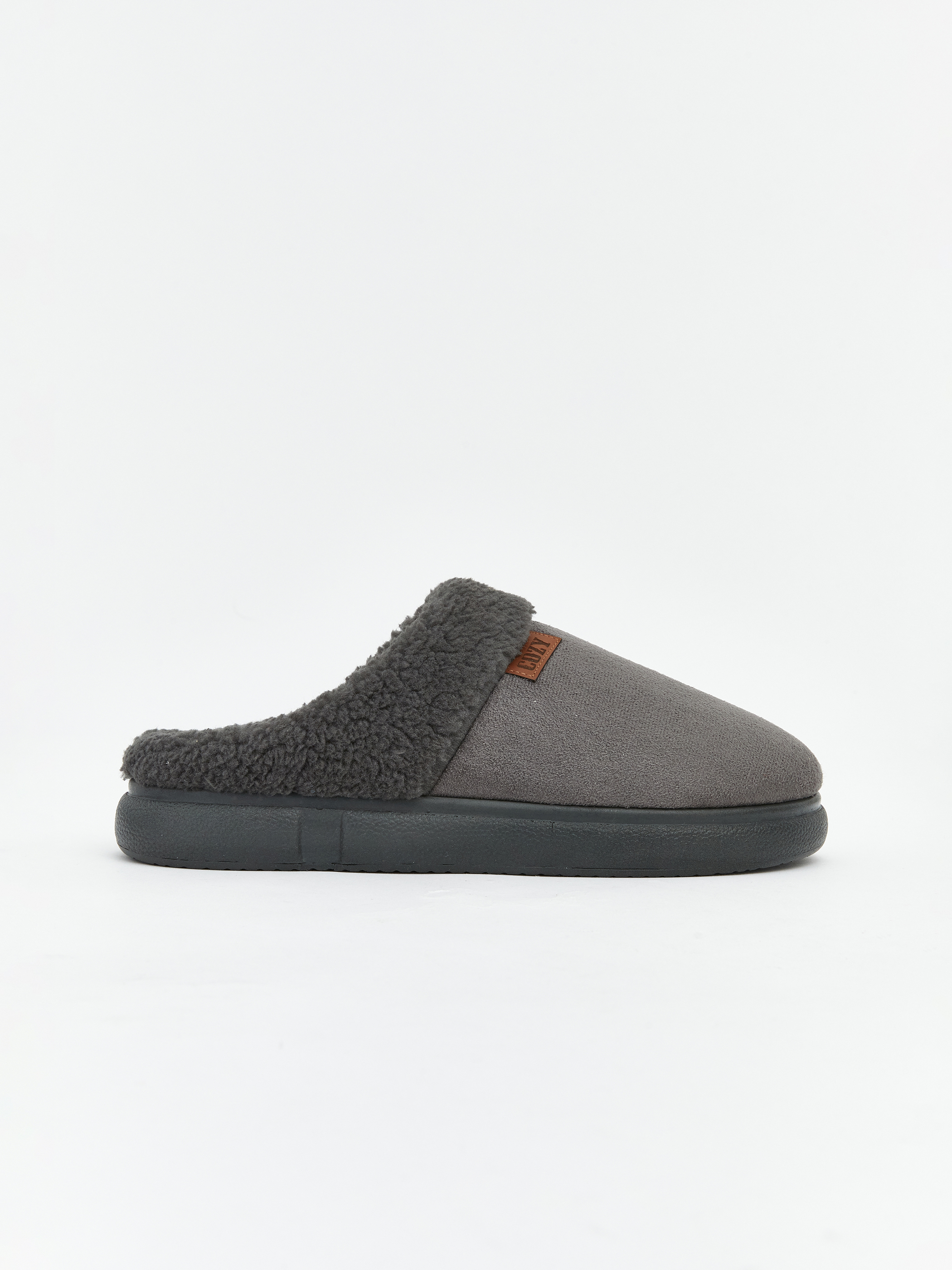 LCW STEPS Süet Görünümlü Erkek Ev Terliği görsel 2