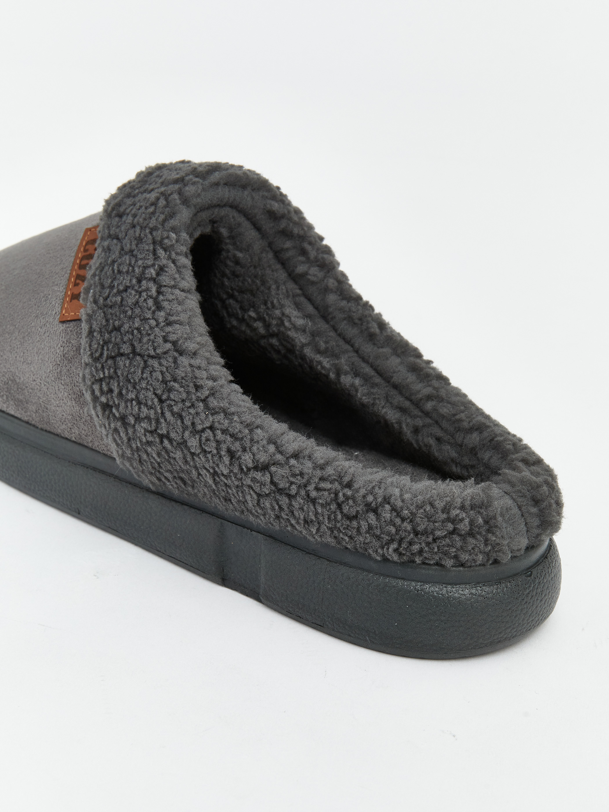 LCW STEPS Süet Görünümlü Erkek Ev Terliği görsel 4