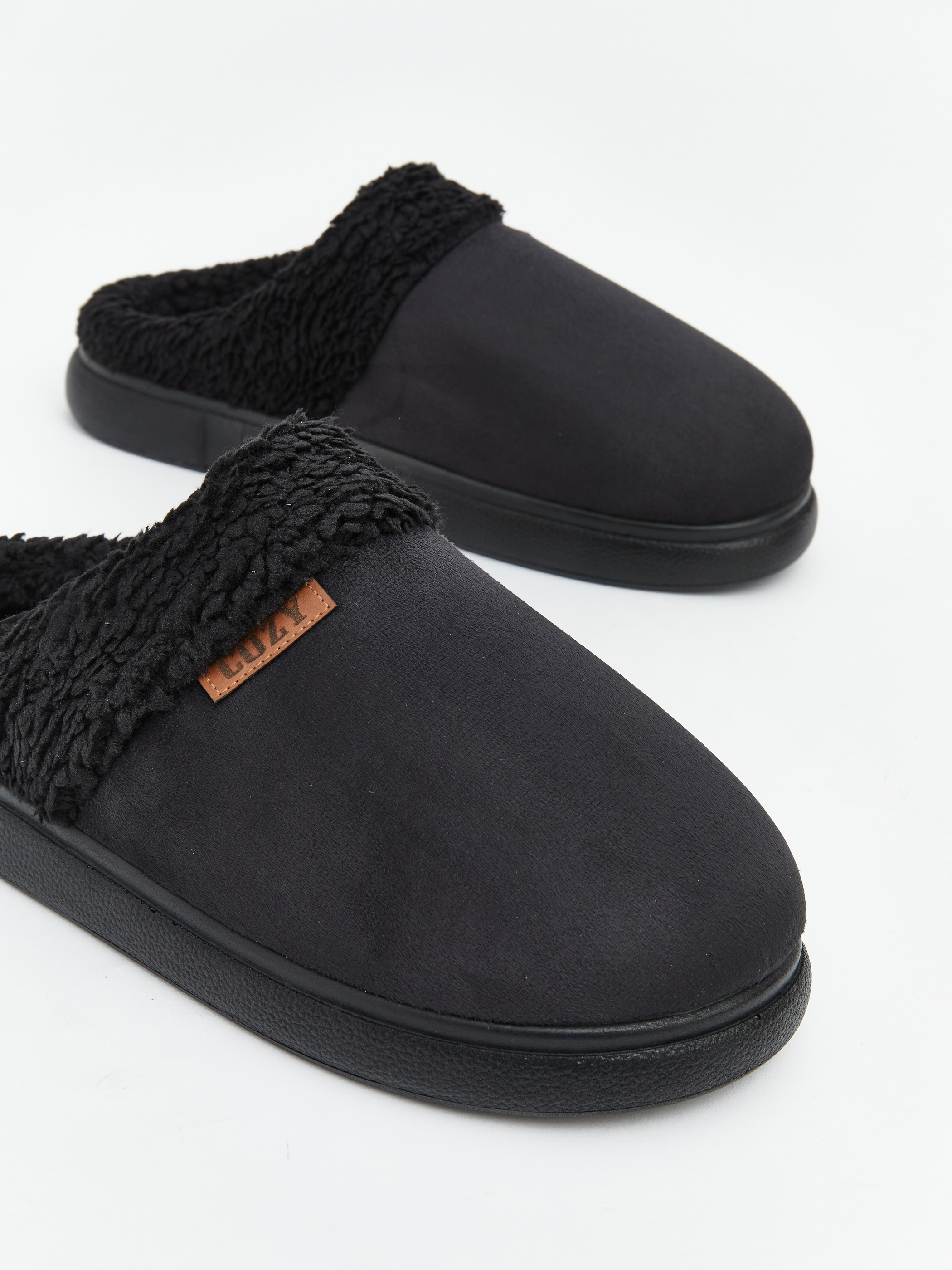 LCW STEPS Süet Görünümlü Erkek Ev Terliği görsel 3