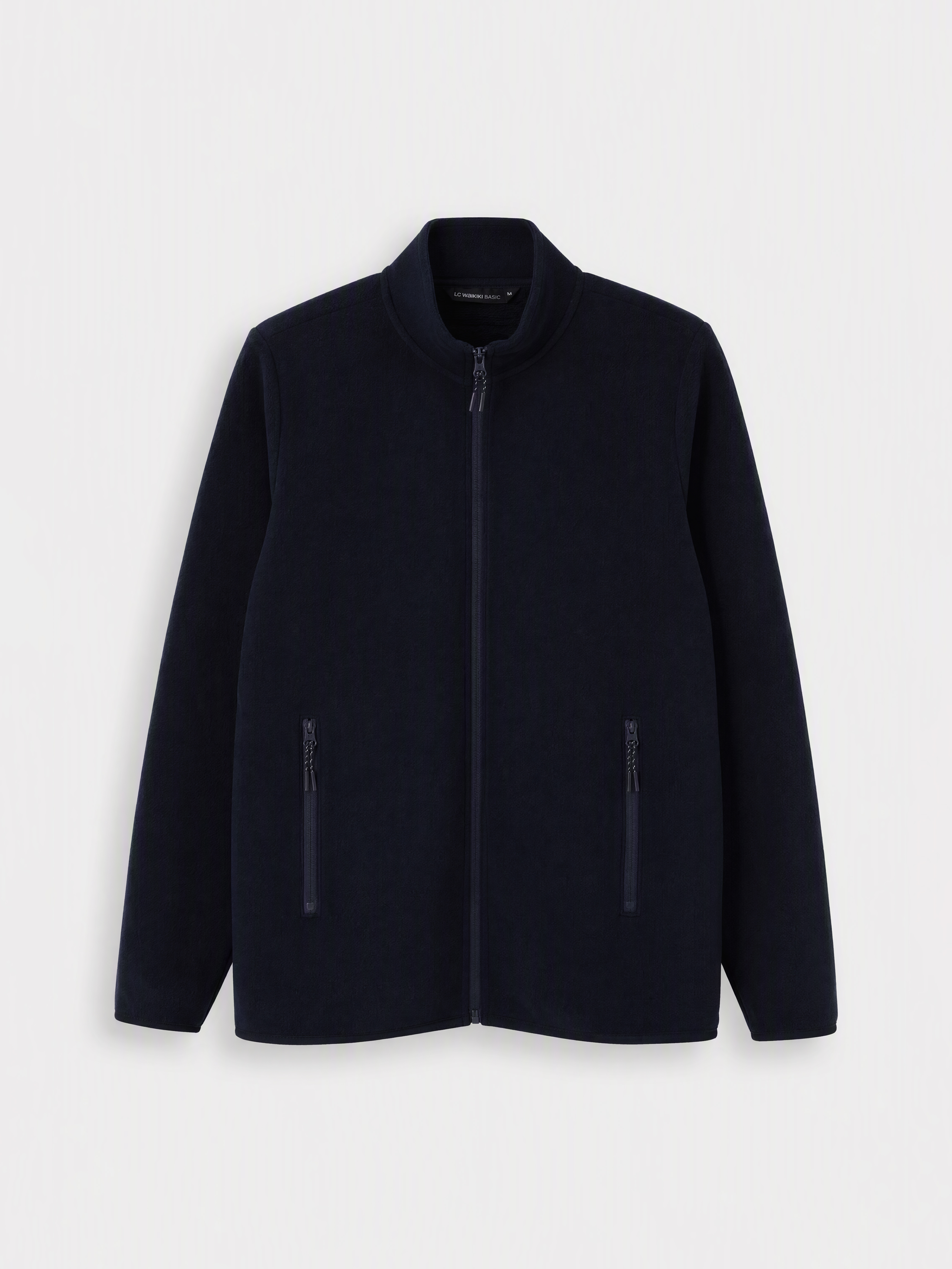 LCWAIKIKI Classic Dik Yaka Erkek Polar Fermuarlı Sweatshirt görsel 5