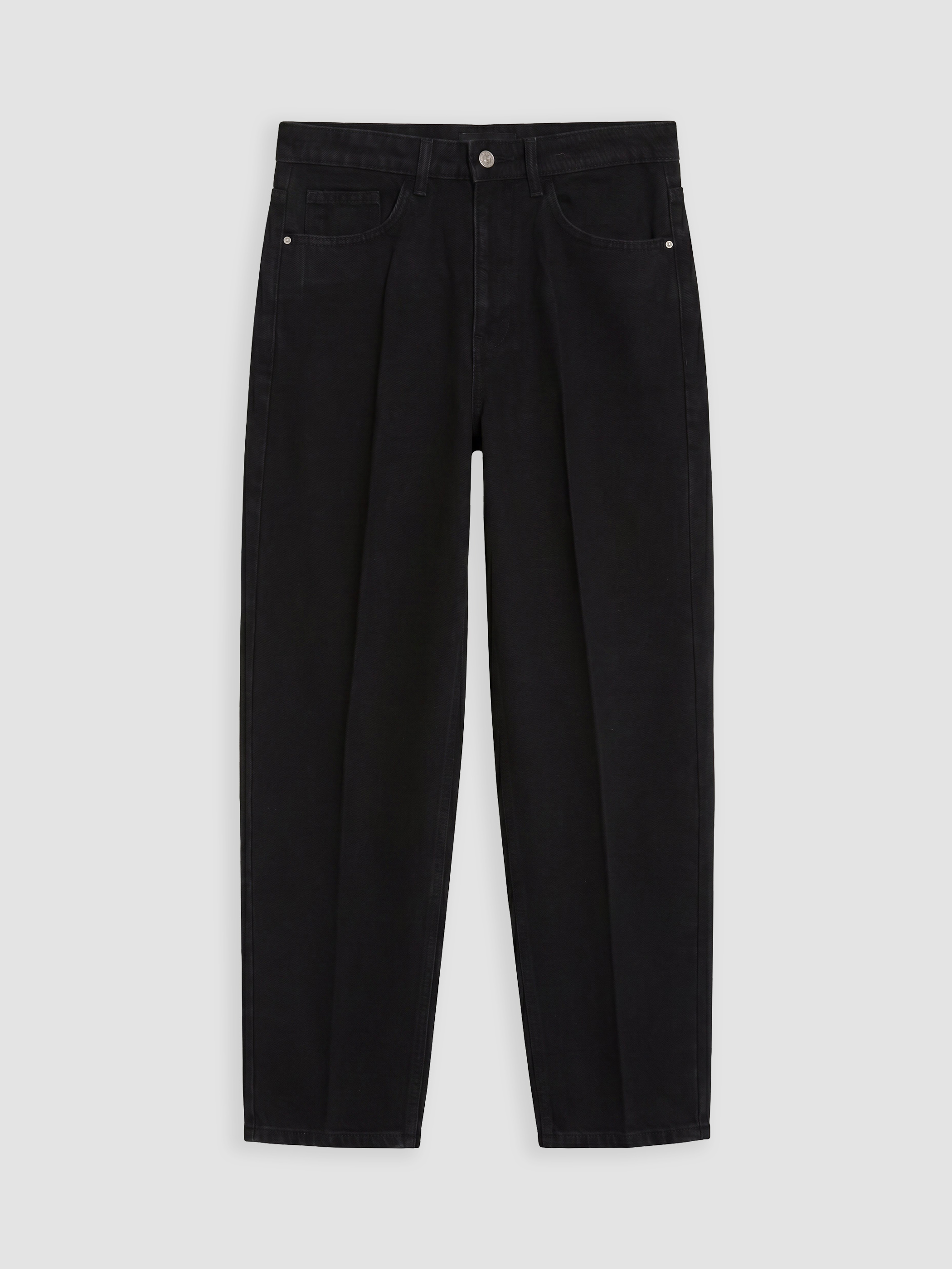 LCWAIKIKI Classic Yüksek Bel Barrel Fit Kadın Jean Pantolon görsel 5