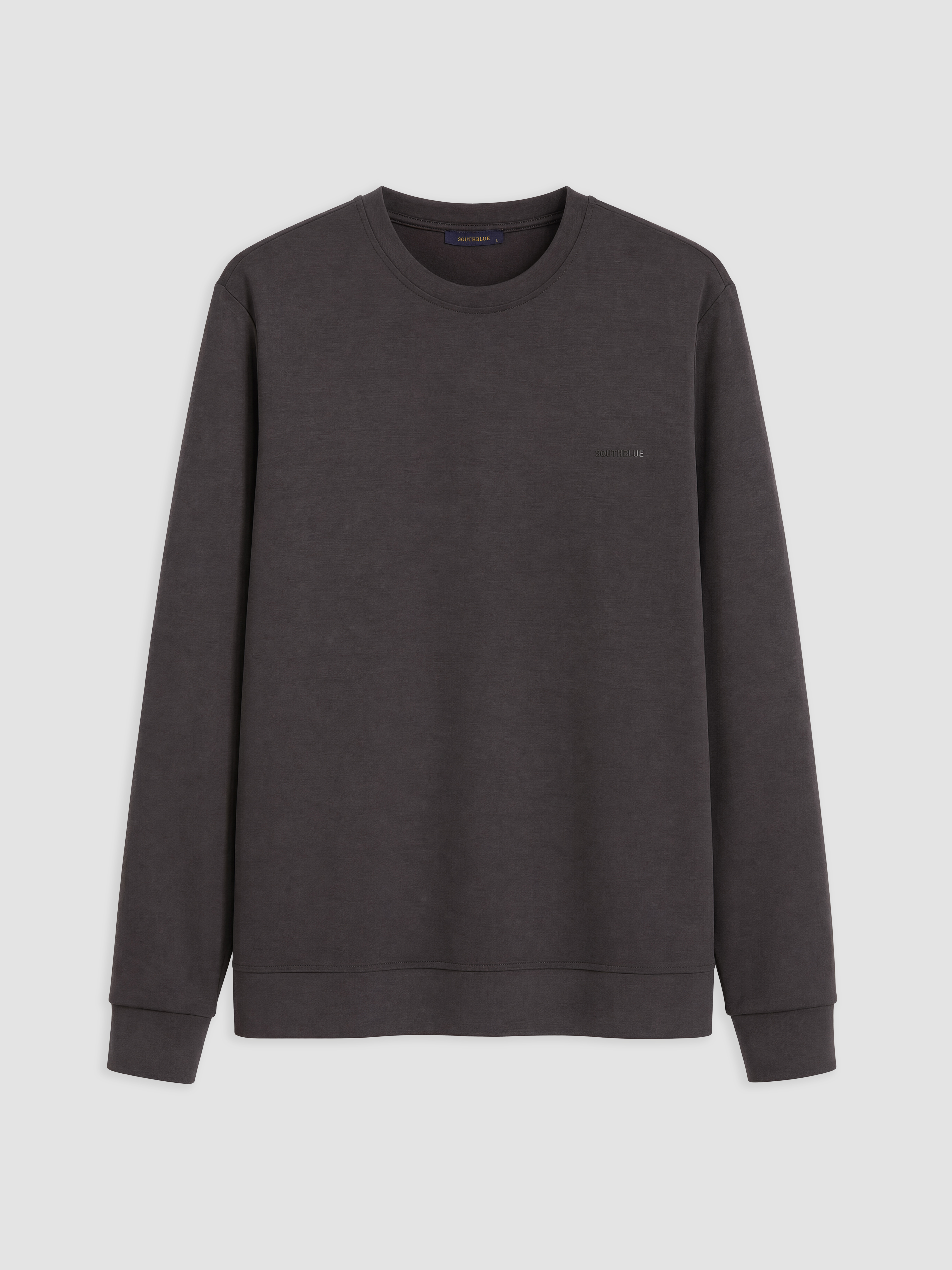 SOUTHBLUE Bisiklet Yaka Baskılı Erkek Sweatshirt görsel 5