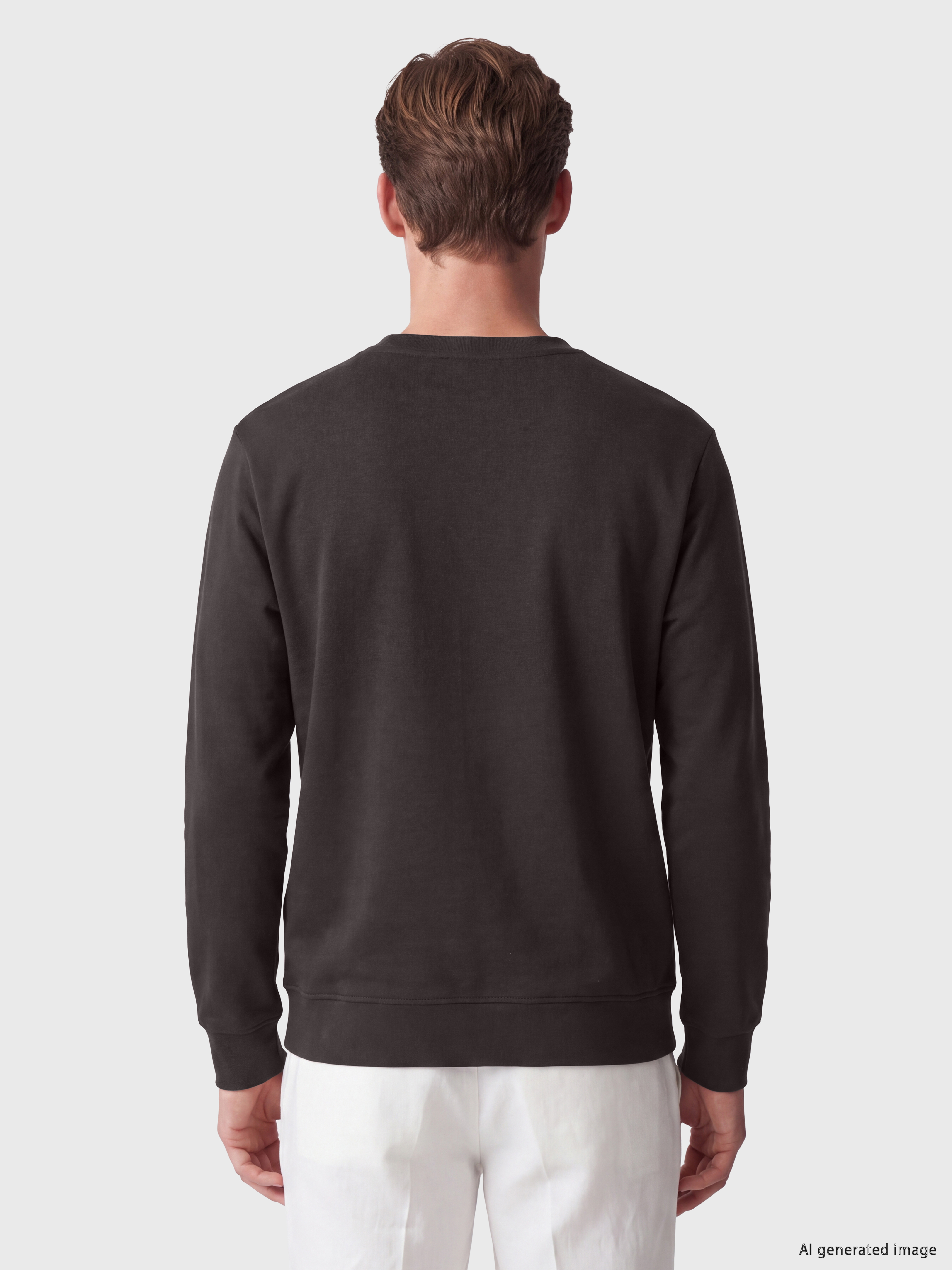SOUTHBLUE Bisiklet Yaka Baskılı Erkek Sweatshirt görsel 4