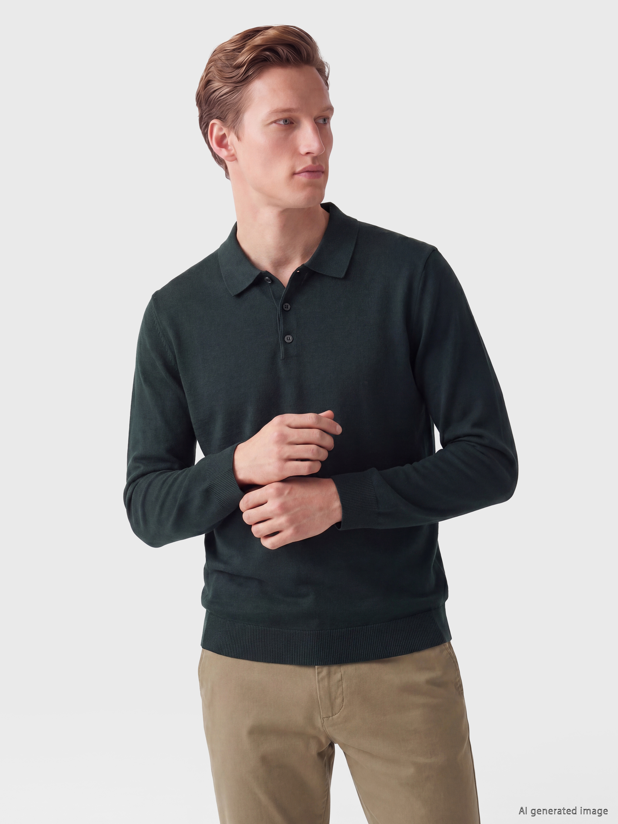 SOUTHBLUE Polo Yaka Erkek Triko Kazak görsel 2