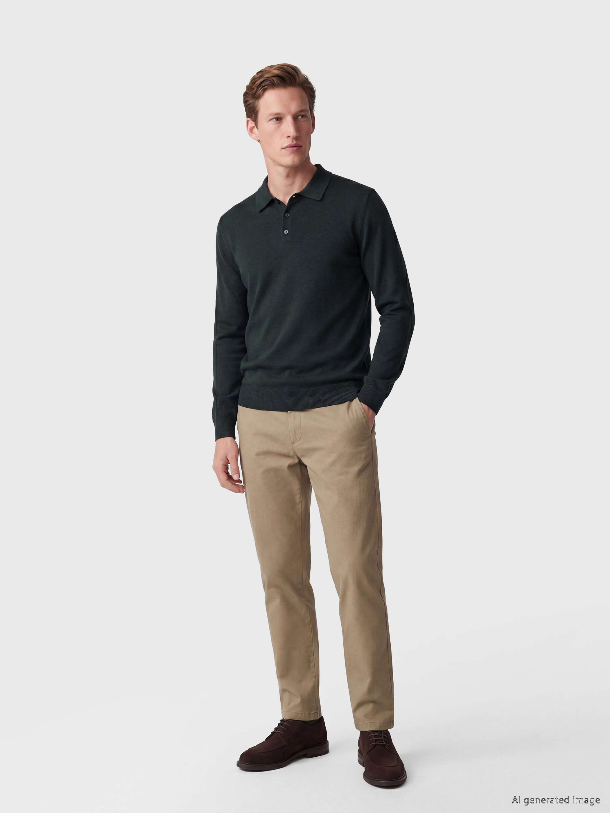 SOUTHBLUE Polo Yaka Erkek Triko Kazak görsel 3