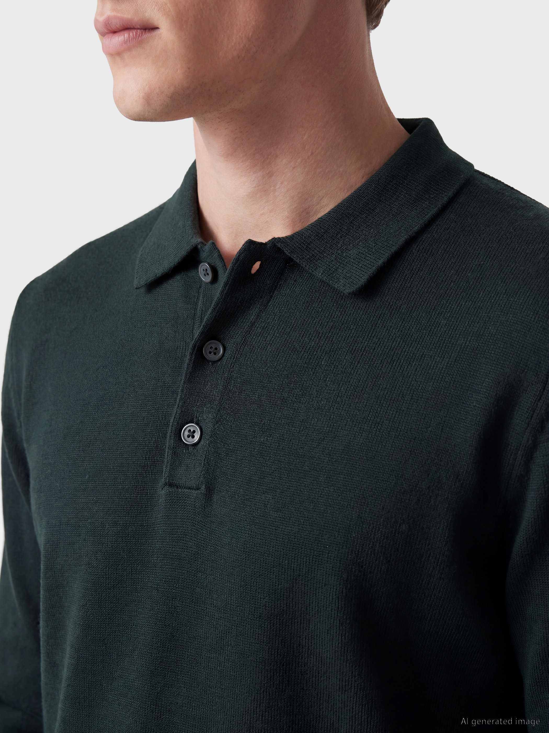 SOUTHBLUE Polo Yaka Erkek Triko Kazak görsel 4