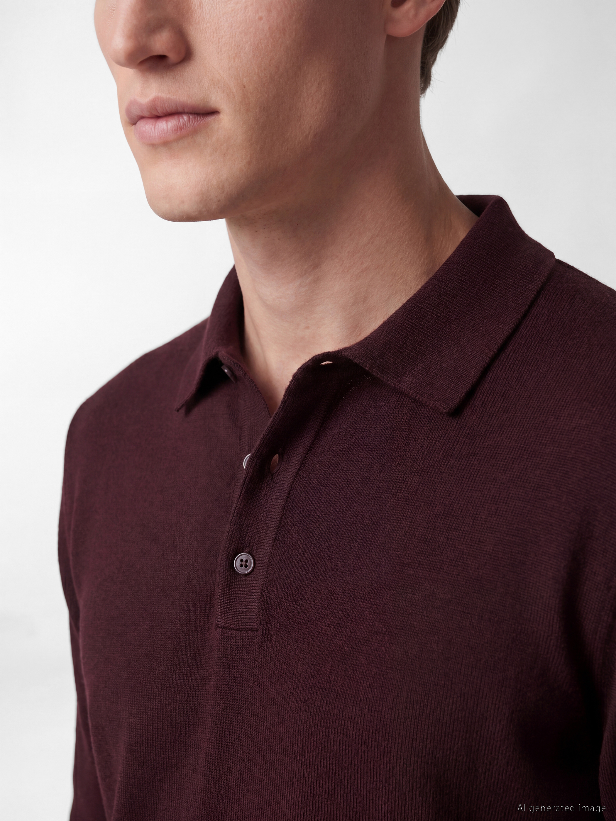 SOUTHBLUE Polo Yaka Regular Fit Erkek Triko Kazak görsel 3