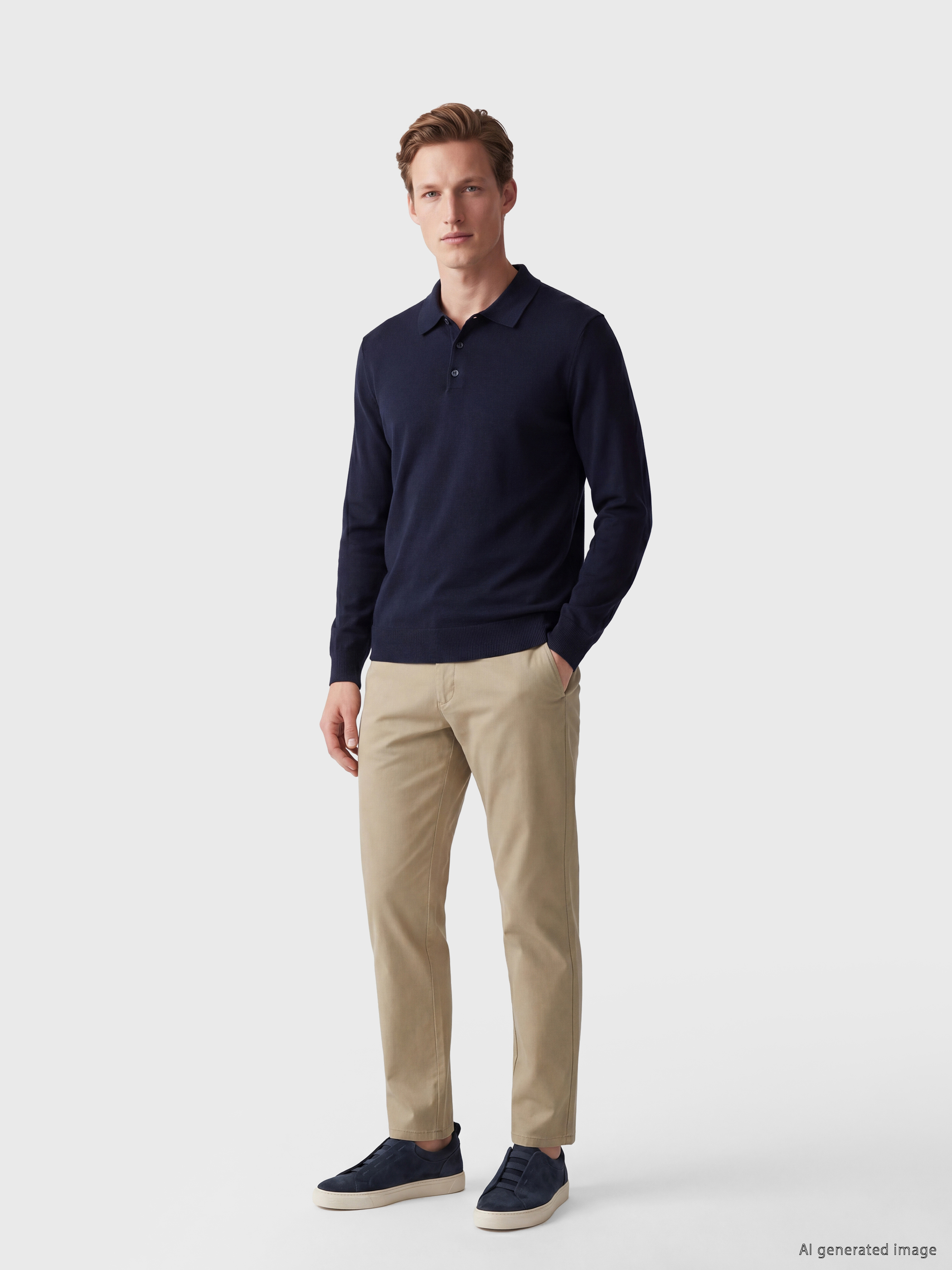 SOUTHBLUE Polo Yaka Erkek Triko Kazak görsel 2