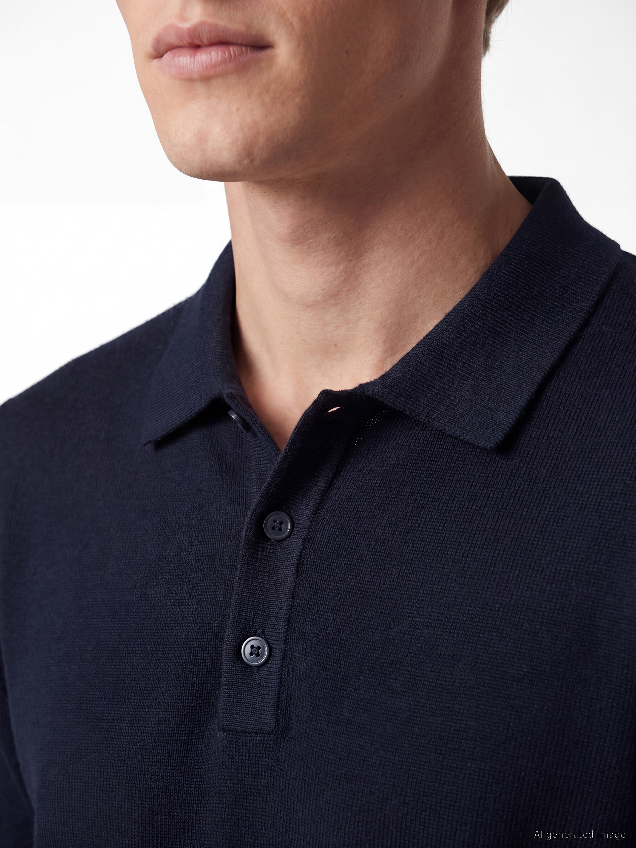 SOUTHBLUE Polo Yaka Erkek Triko Kazak görsel 3