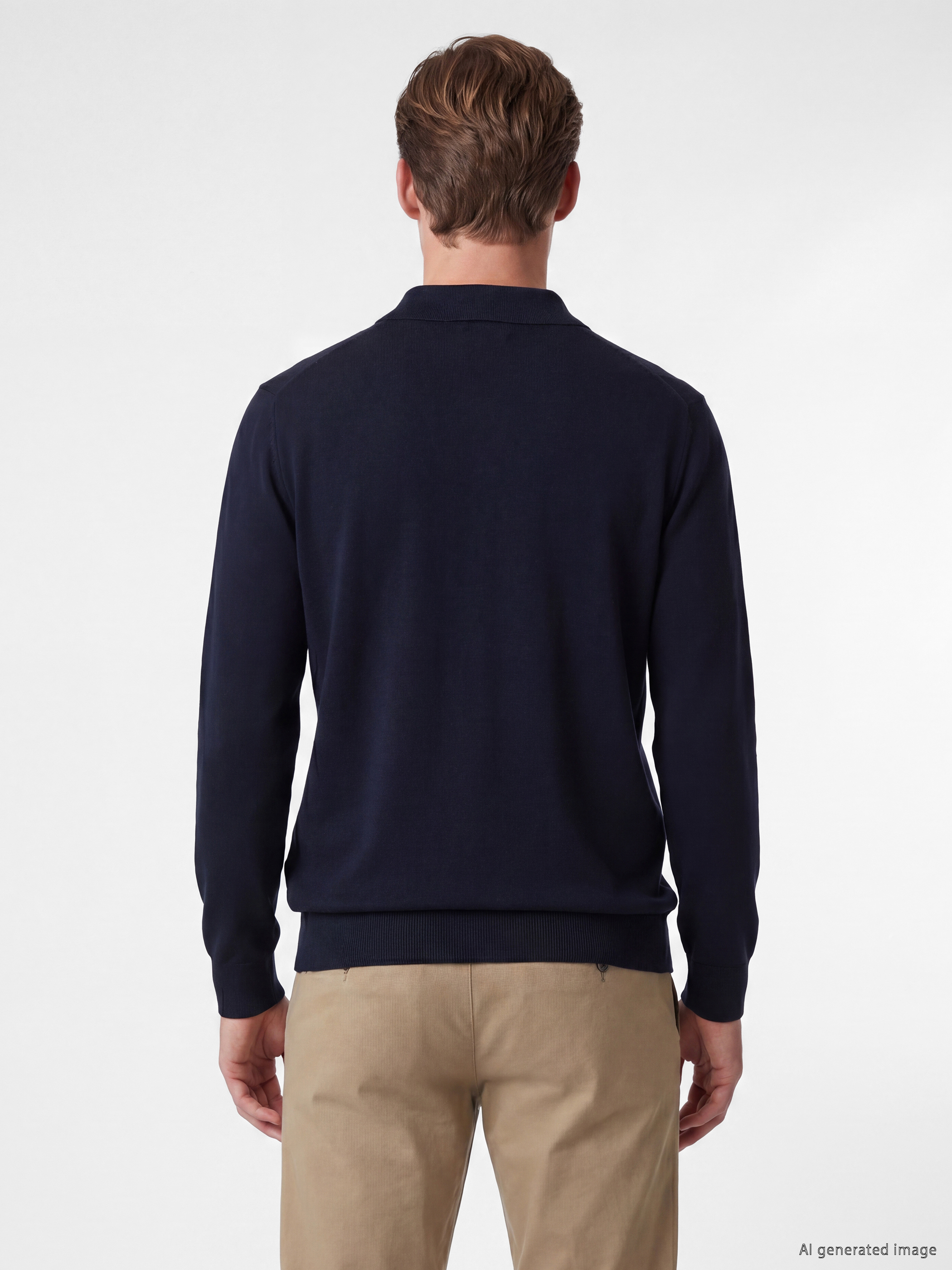 SOUTHBLUE Polo Yaka Erkek Triko Kazak görsel 4