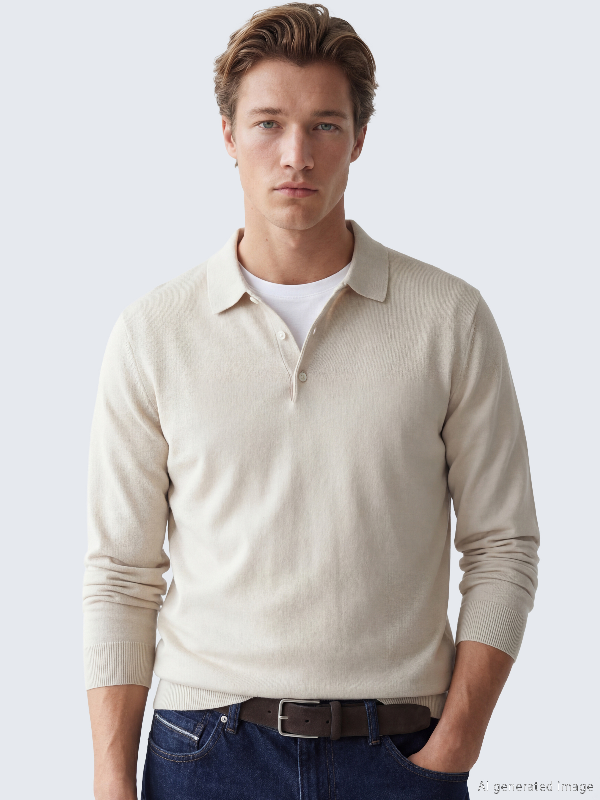 SOUTHBLUE Polo Yaka Erkek Triko Kazak