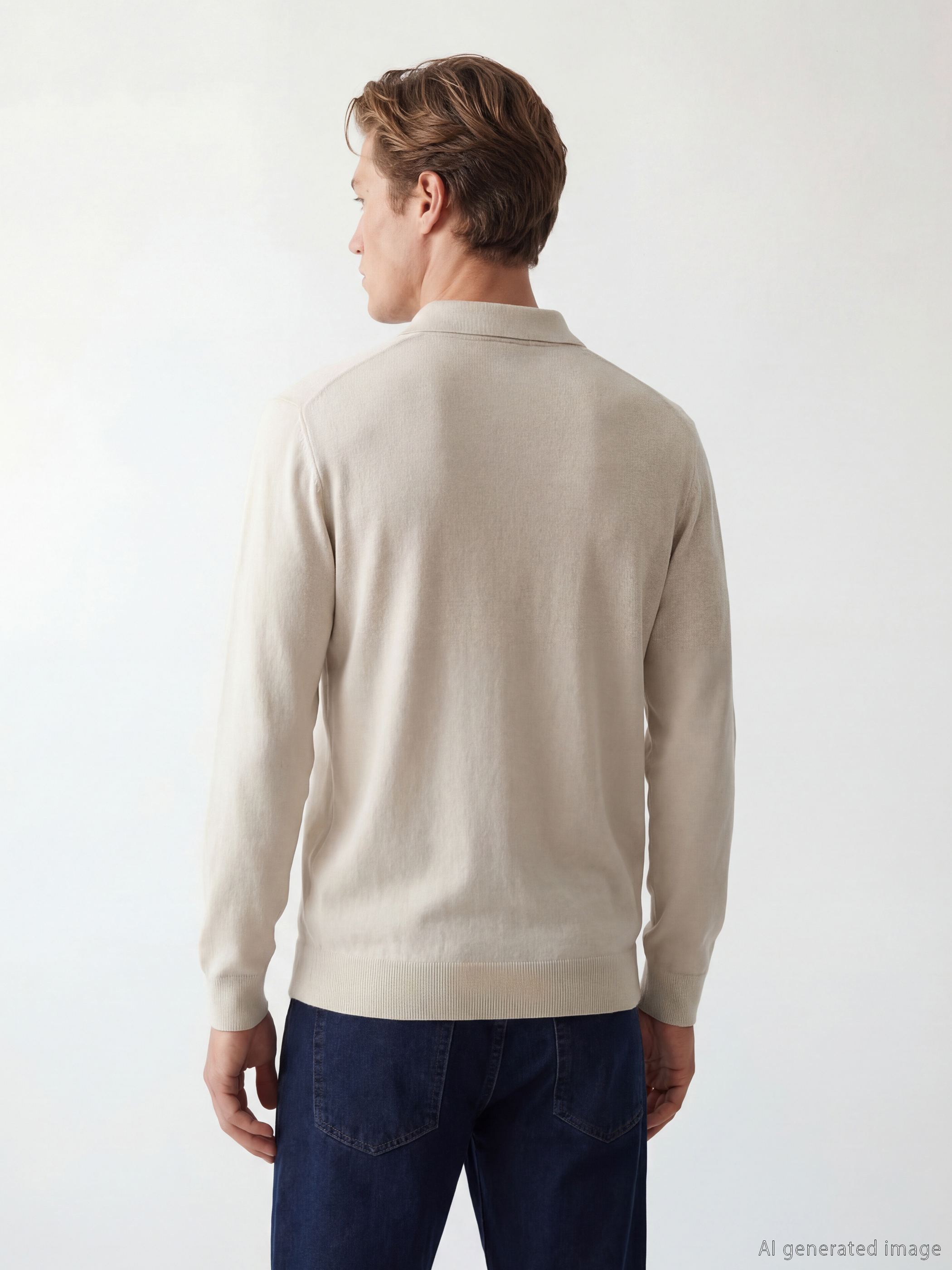 SOUTHBLUE Polo Yaka Erkek Triko Kazak görsel 4