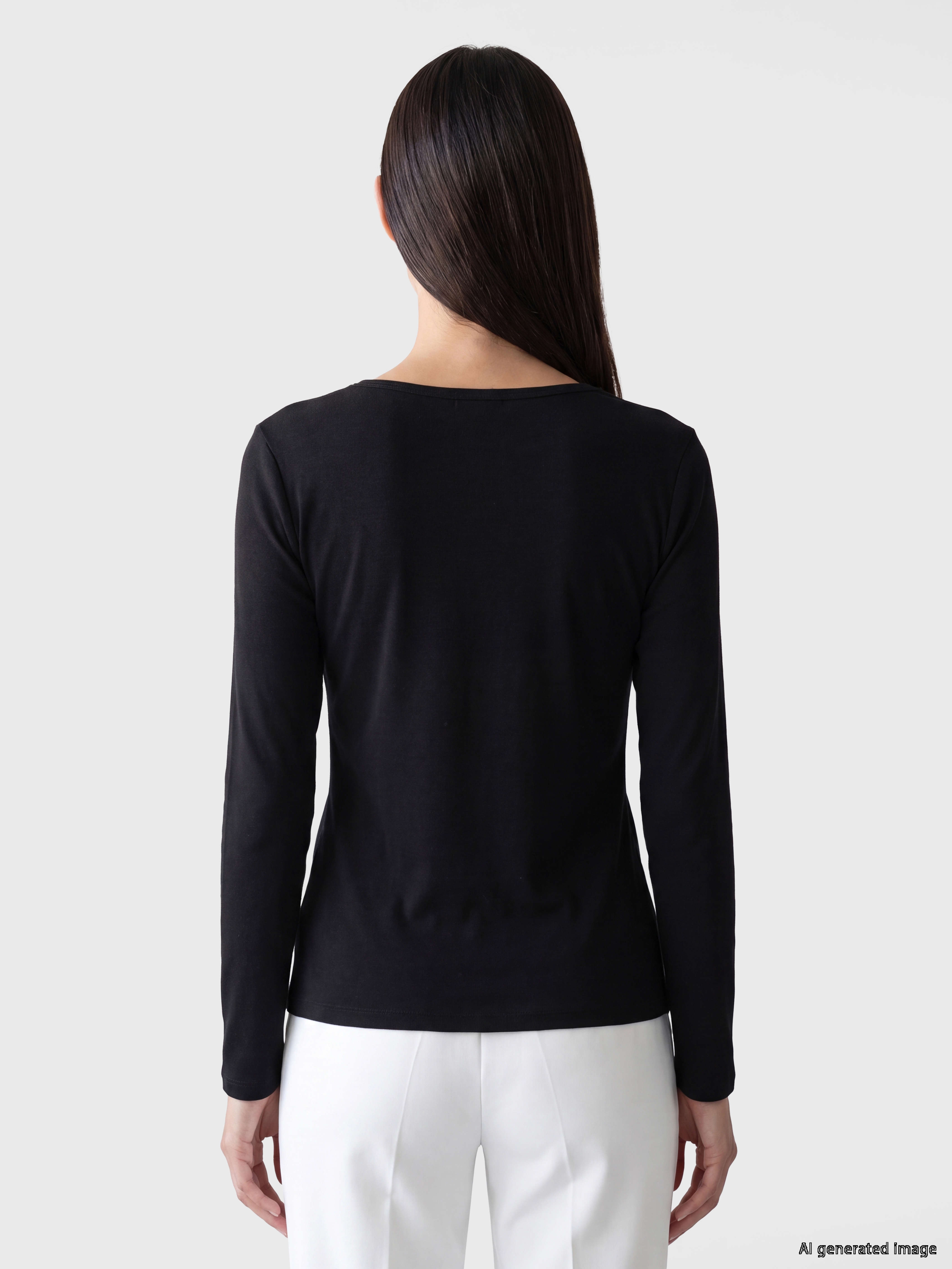 LCW EVERYDAY V Yaka %100 Pamuklu Kadın Body görsel 4