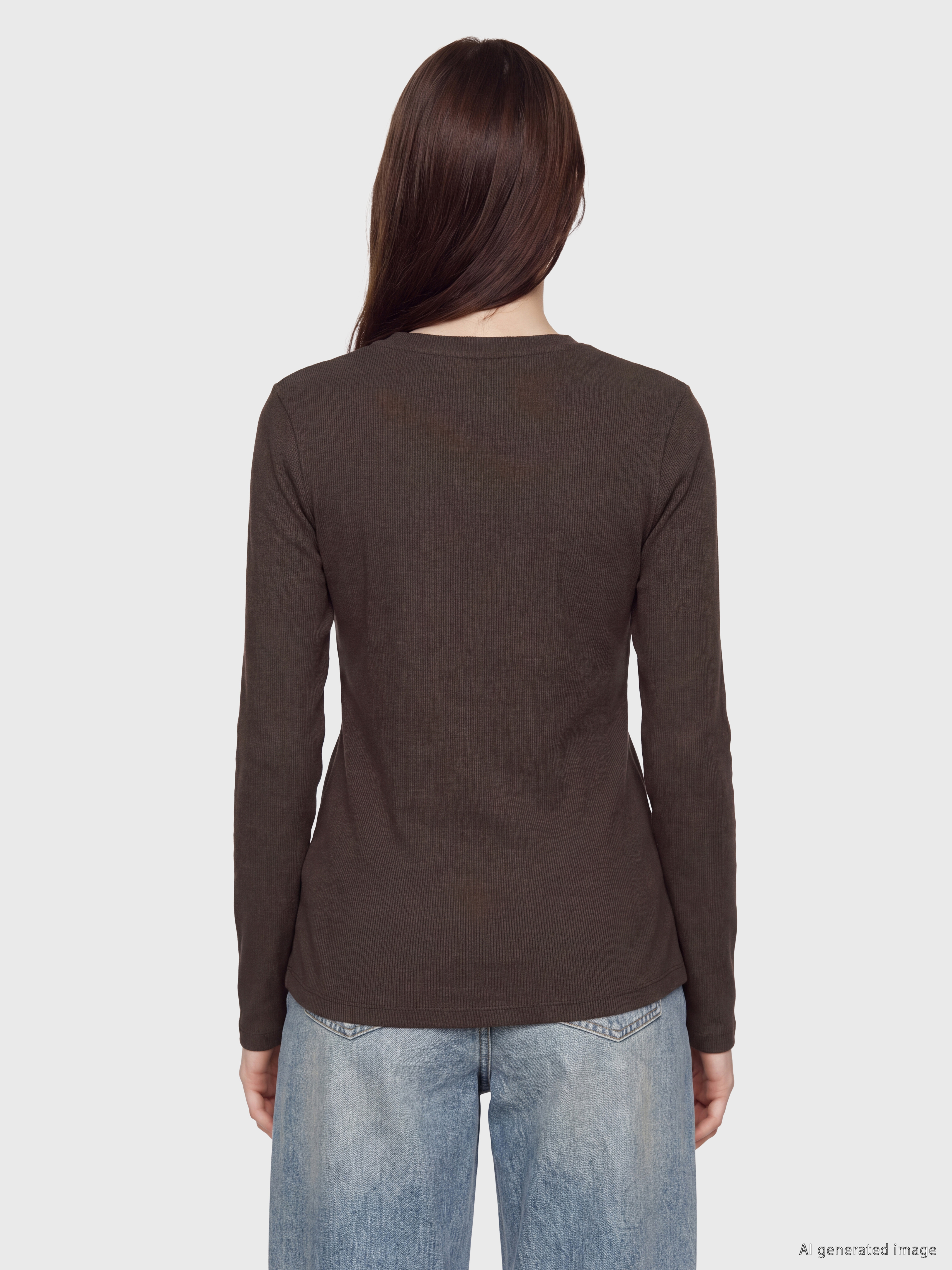 LCW EVERYDAY Bisiklet Yaka Kadın Body görsel 4