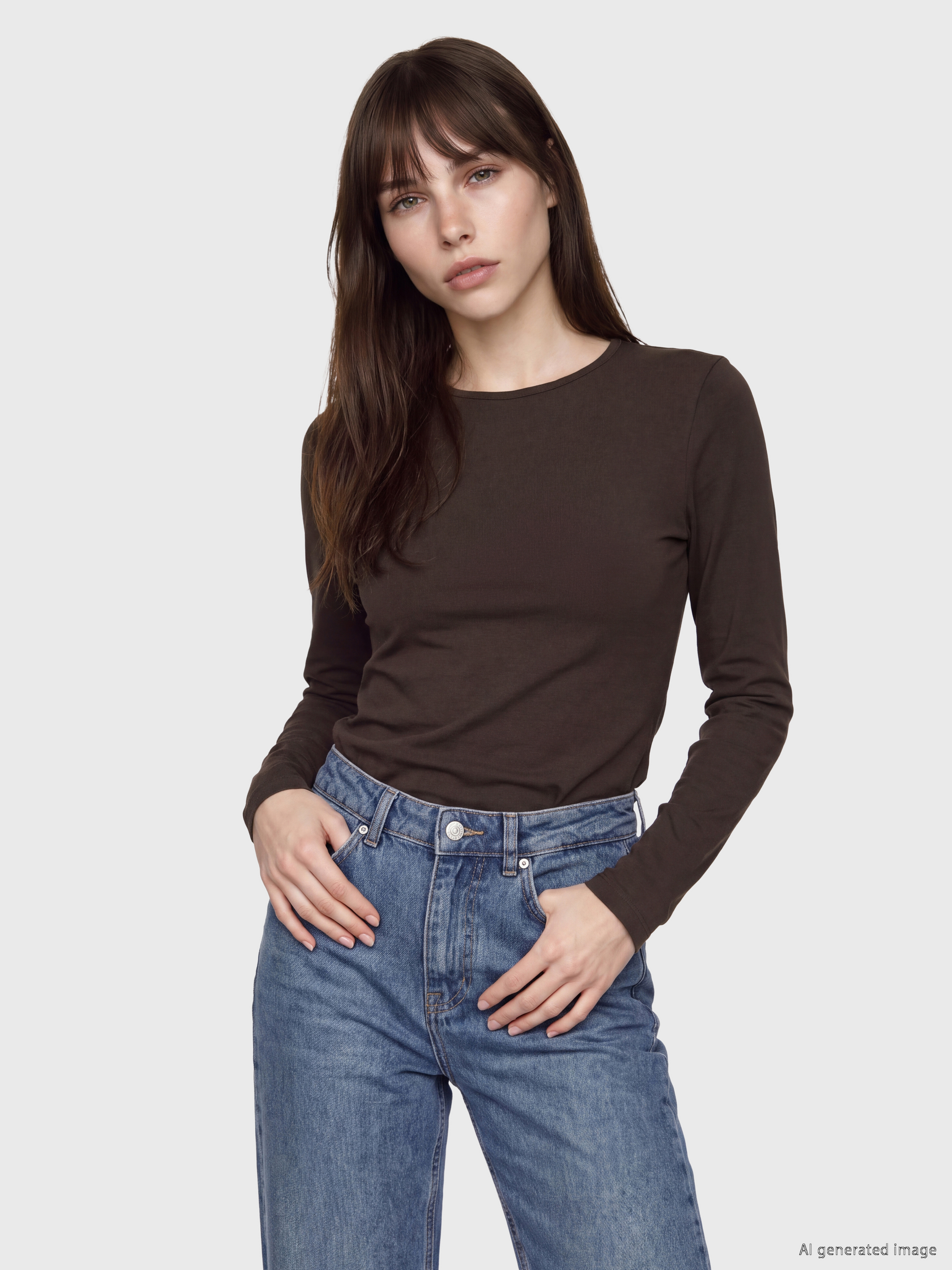 LCW EVERYDAY Bisiklet Yaka Kadın Body