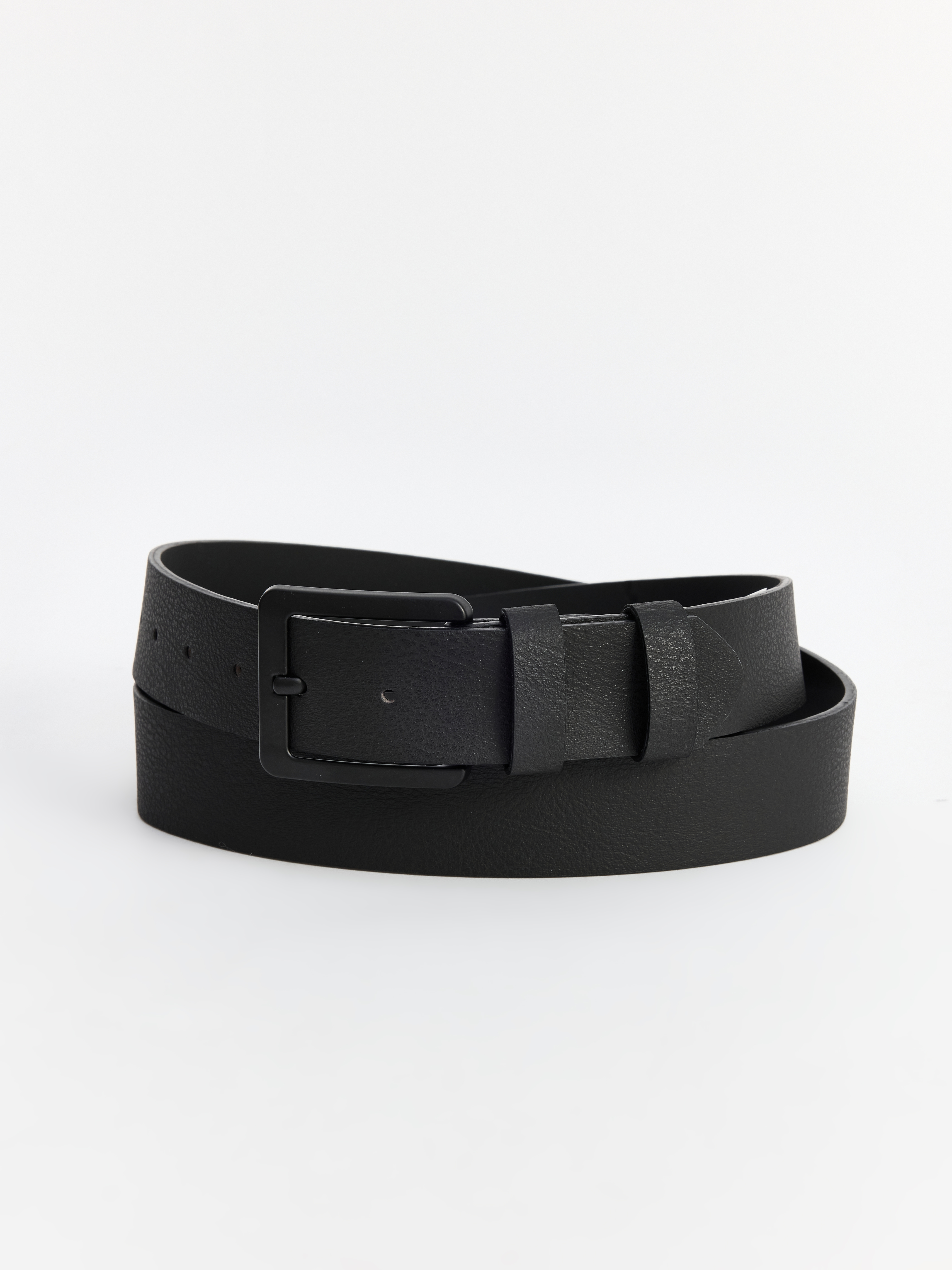 LCW ACCESSORIES Suni Deri Görünümlü Erkek Kemer 2'li Paket görsel 2