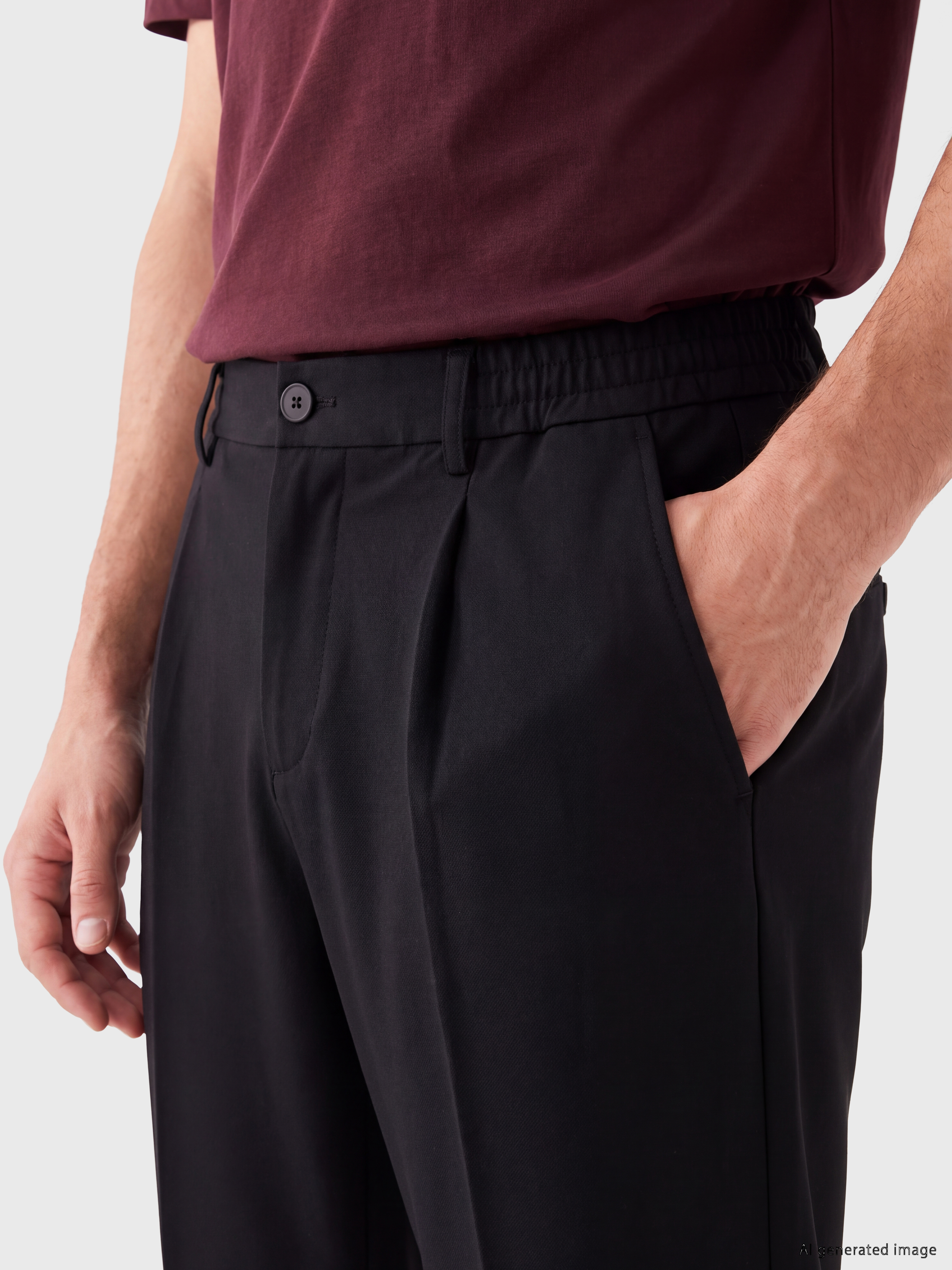 SOUTHBLUE Regular Fit Erkek Pileli Pantolon görsel 3