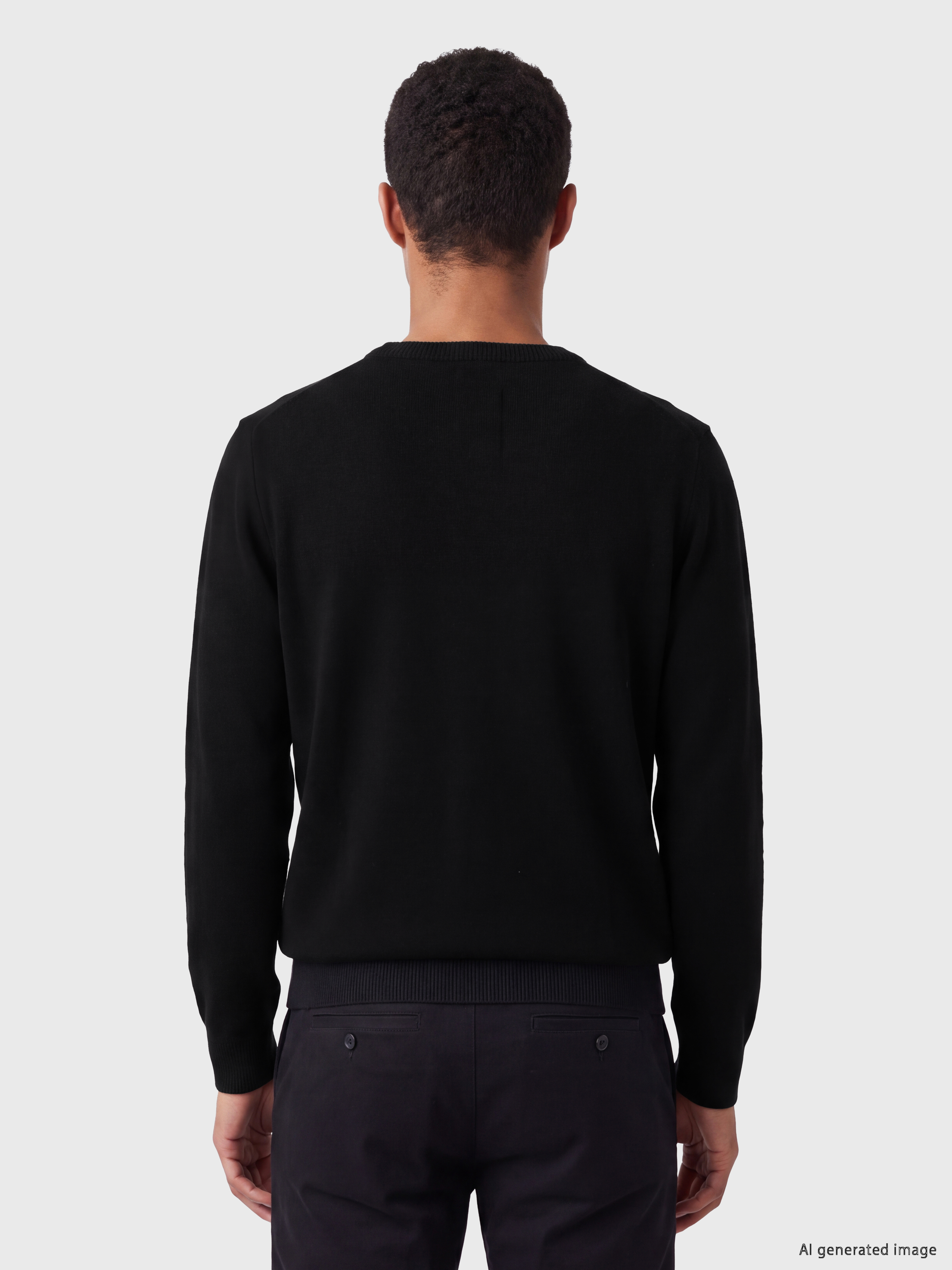 LCW Vision Bisiklet Yaka Regular Fit Erkek Triko Kazak görsel 4