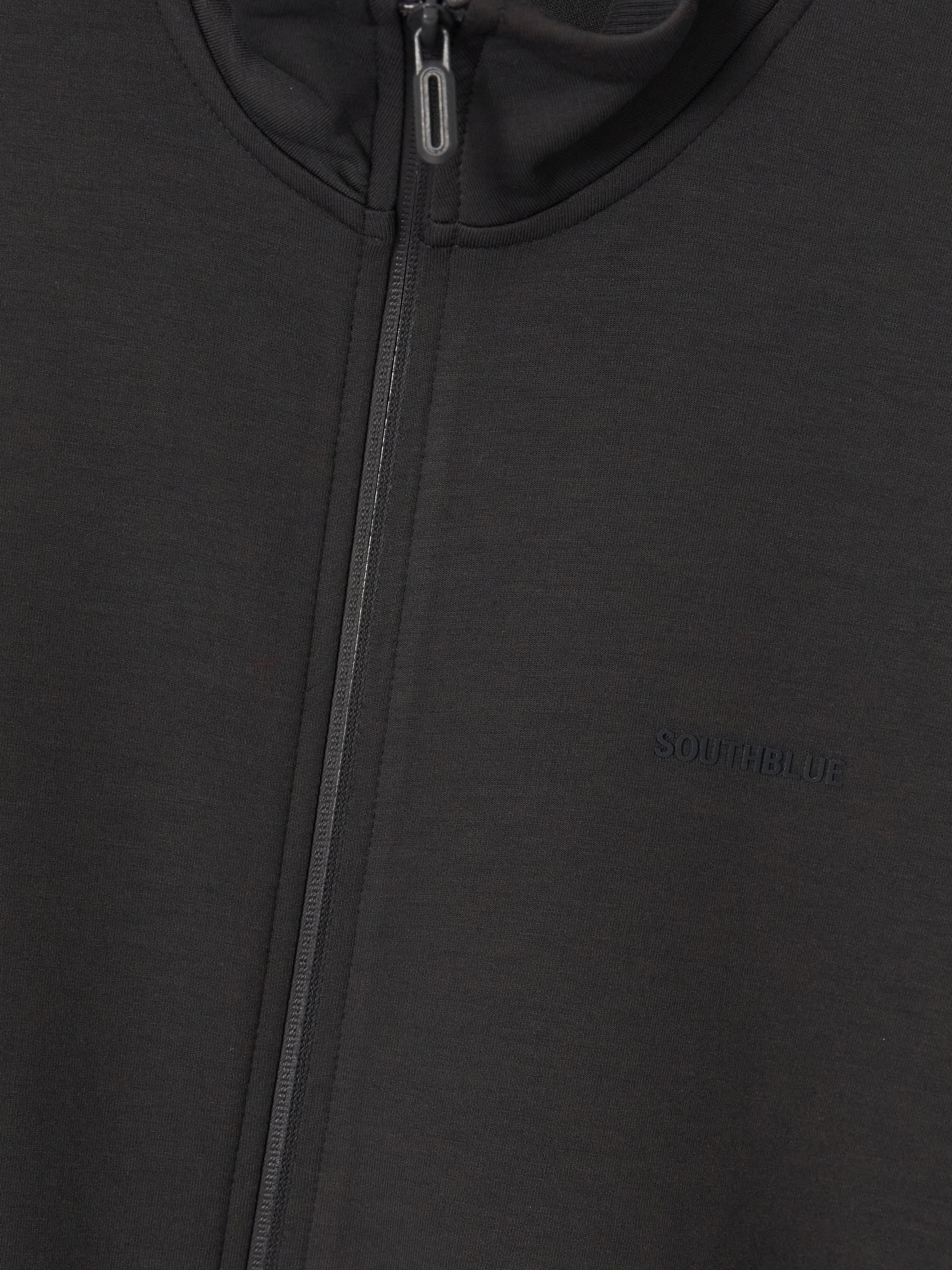 SOUTHBLUE Dik Yaka Erkek Fermuarlı Sweatshirt görsel 6