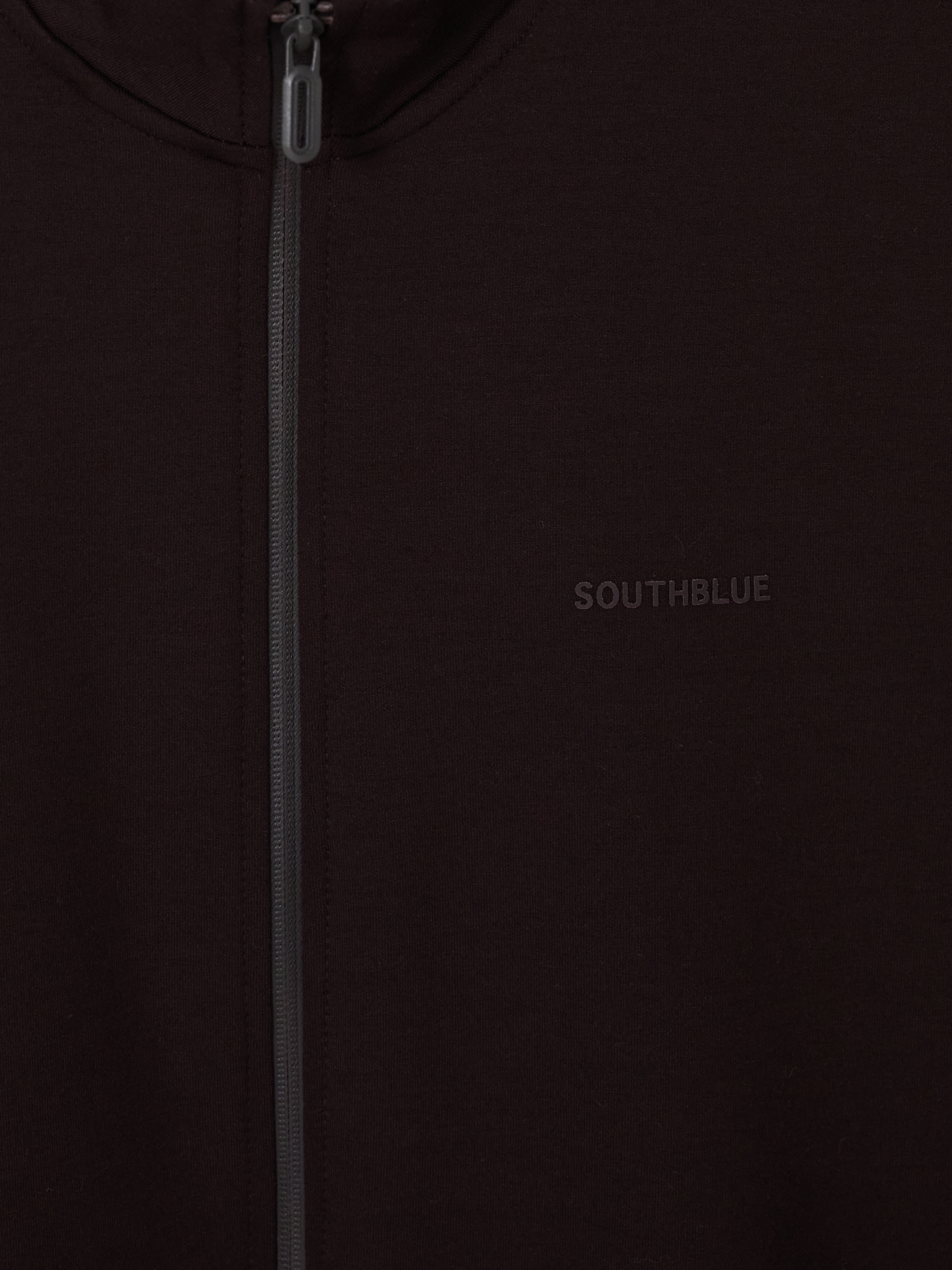 SOUTHBLUE Dik Yaka Erkek Fermuarlı Sweatshirt görsel 6