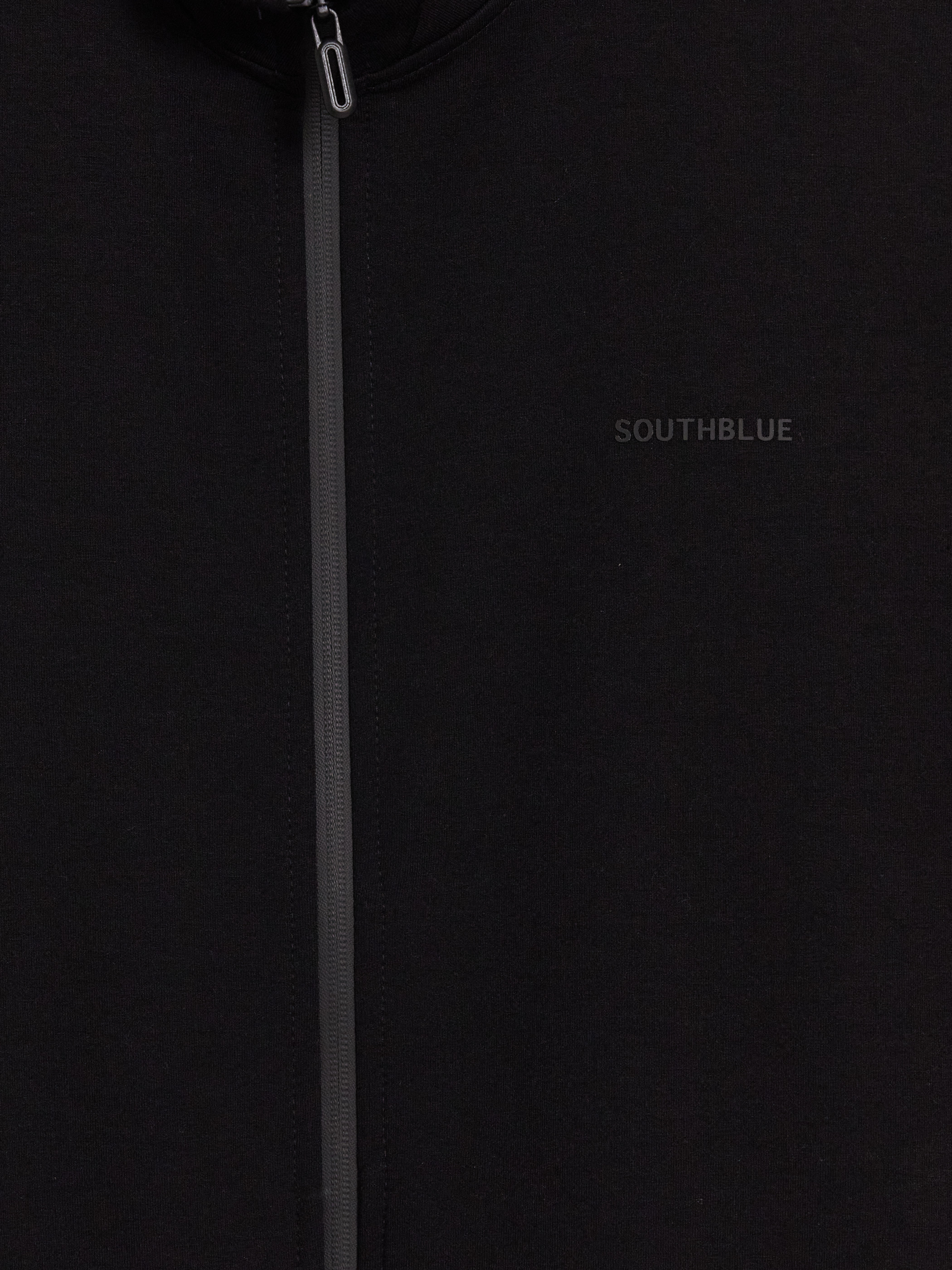 SOUTHBLUE Dik Yaka Erkek Fermuarlı Sweatshirt görsel 8