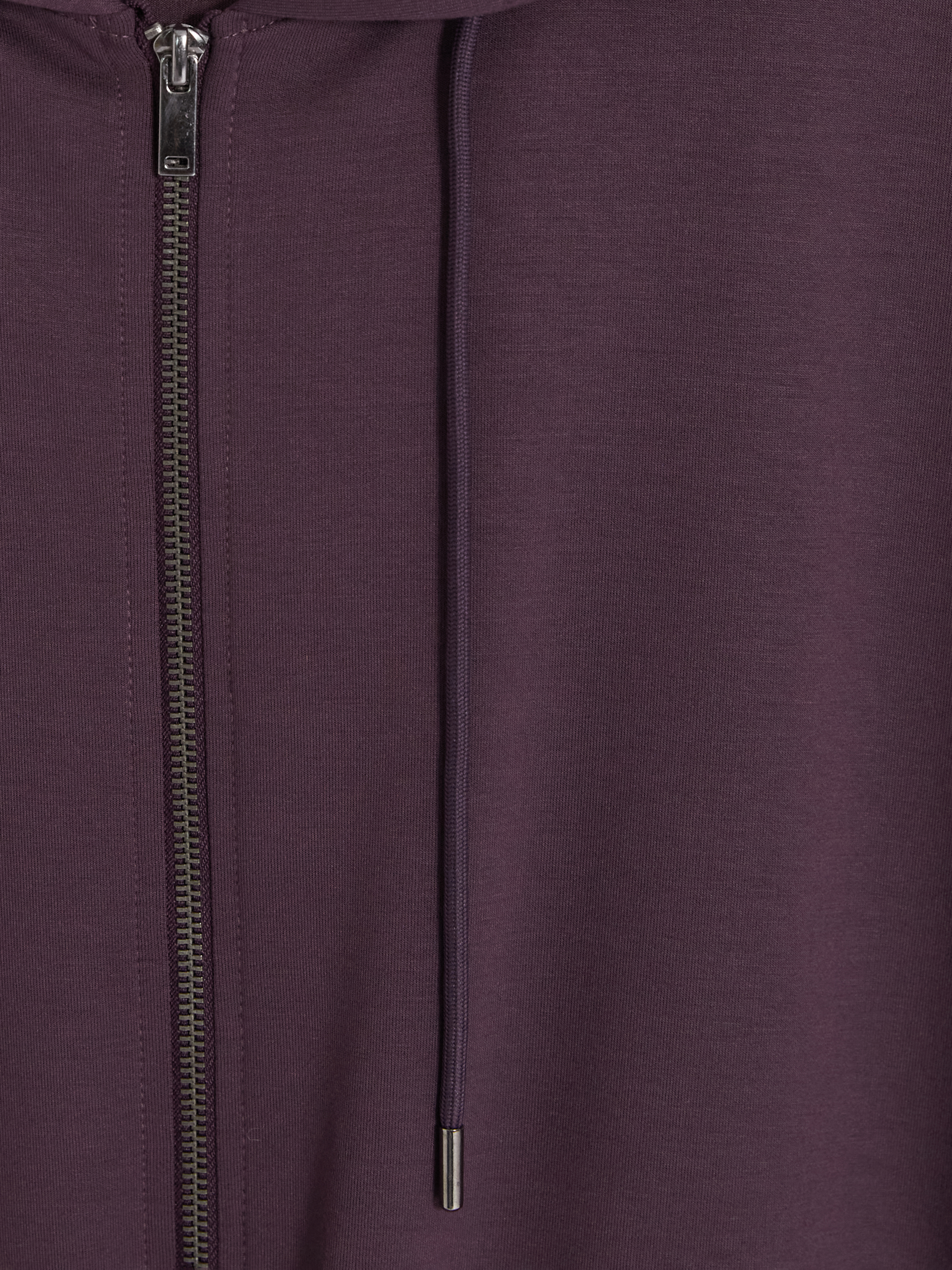 LCW EVERYDAY Soft Touch Oversize Kadın Fermuarlı Sweatshirt görsel 7