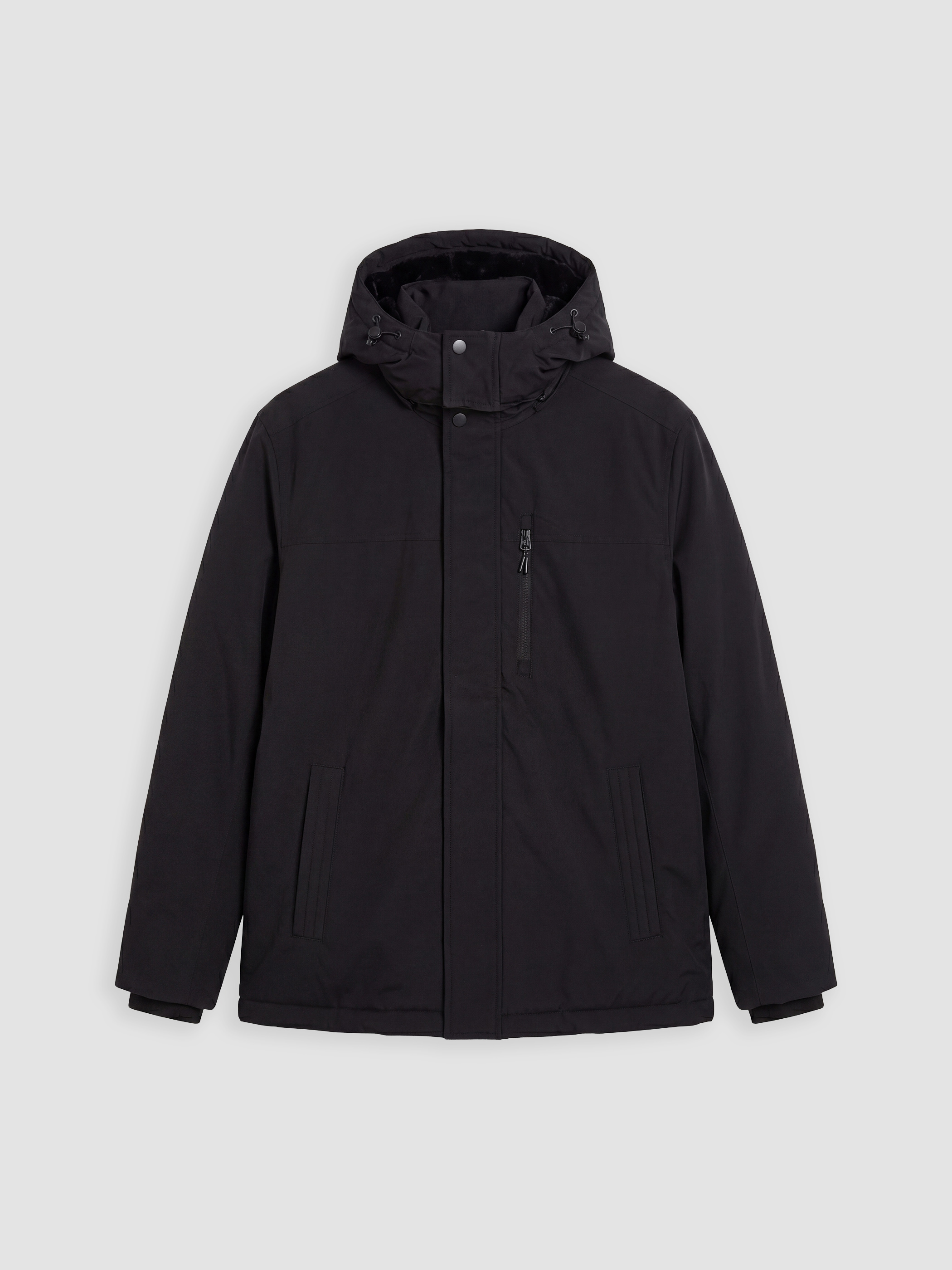 LCWAIKIKI Classic Regular Fit Kapüşonlu Erkek Mont görsel 4