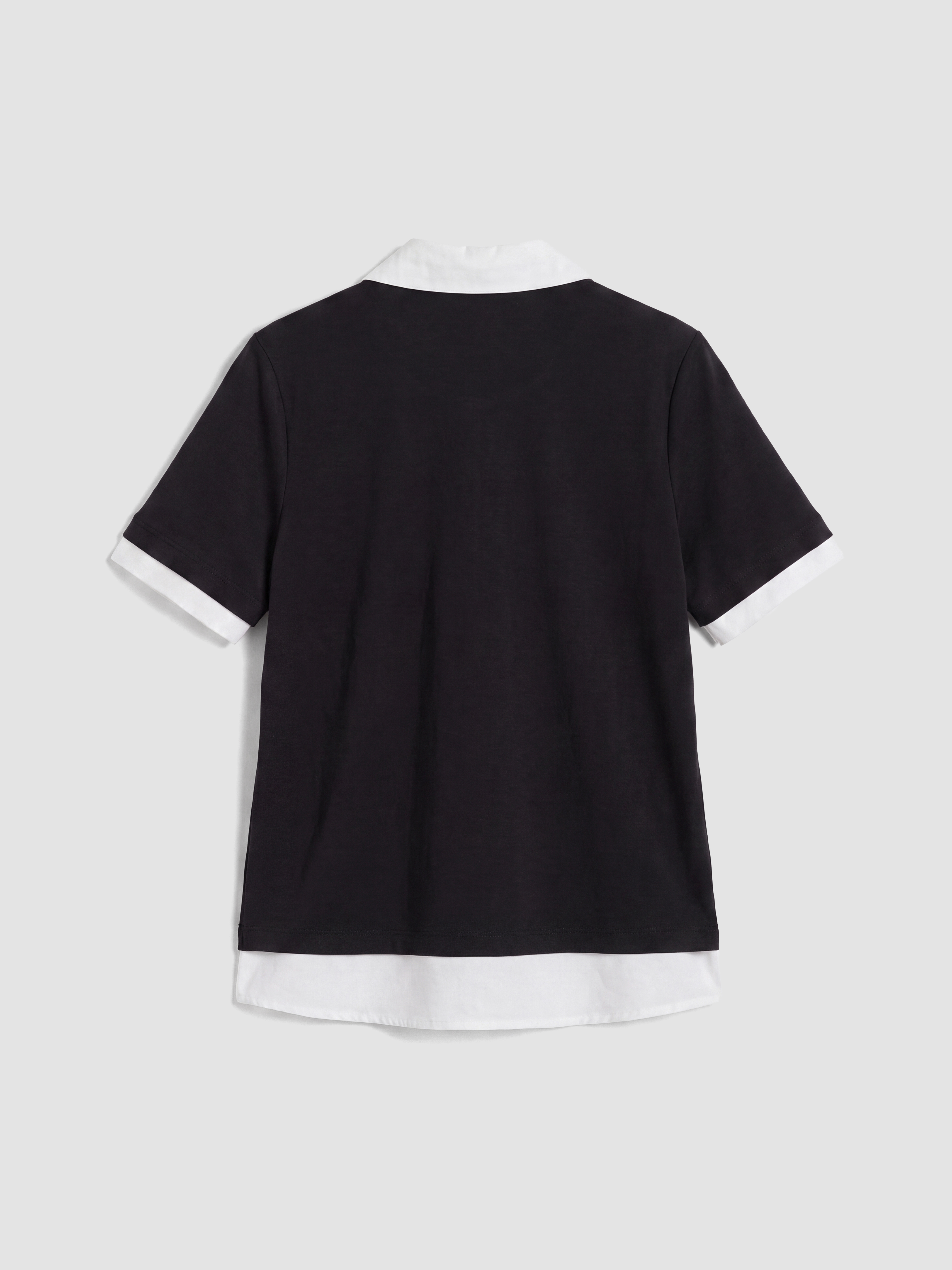 LCW EVERYDAY Polo Yaka Kadın Tişört görsel 7