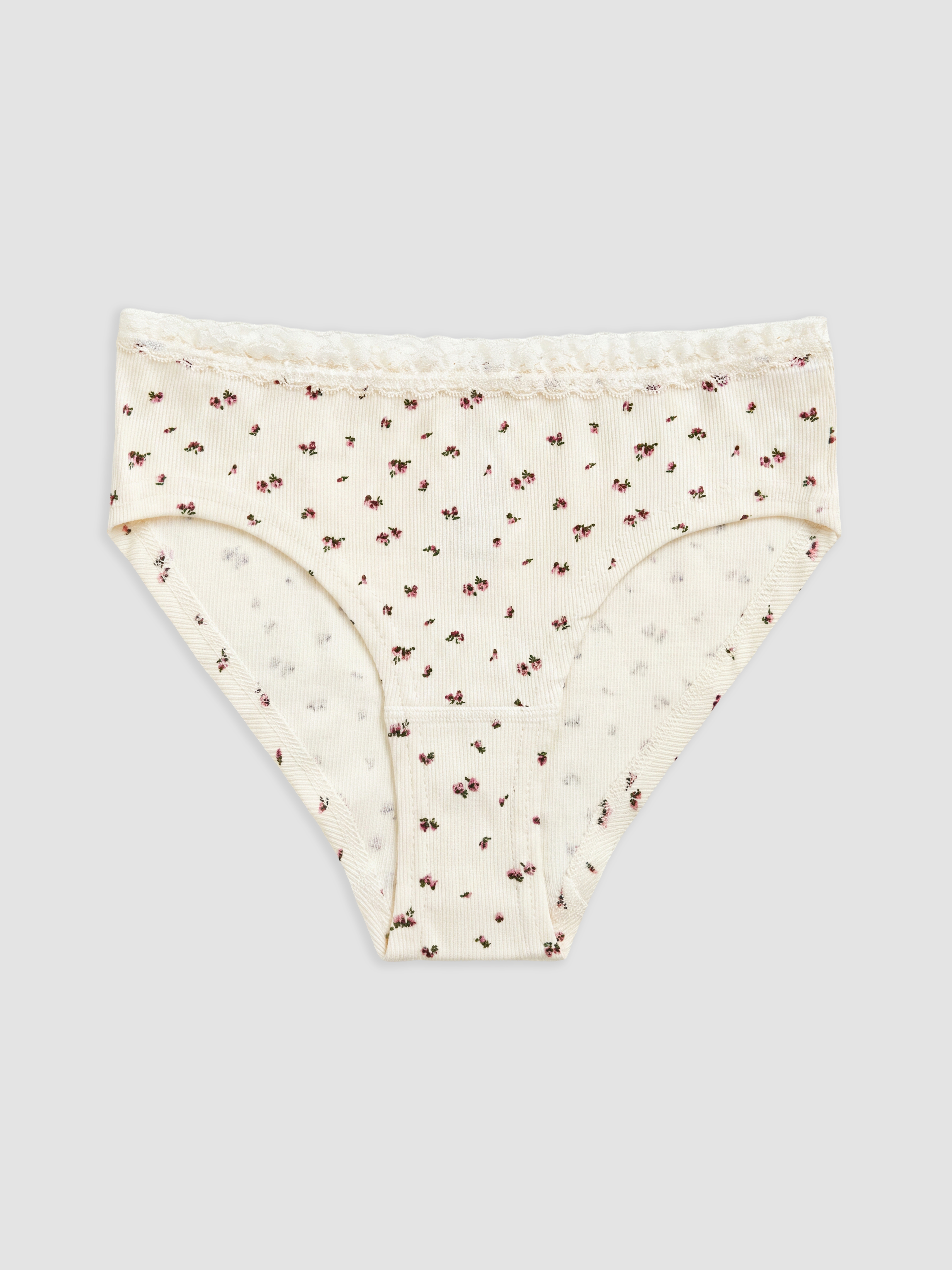 LCW DREAM Çiçekli Hipster Külot 2'li görsel 2