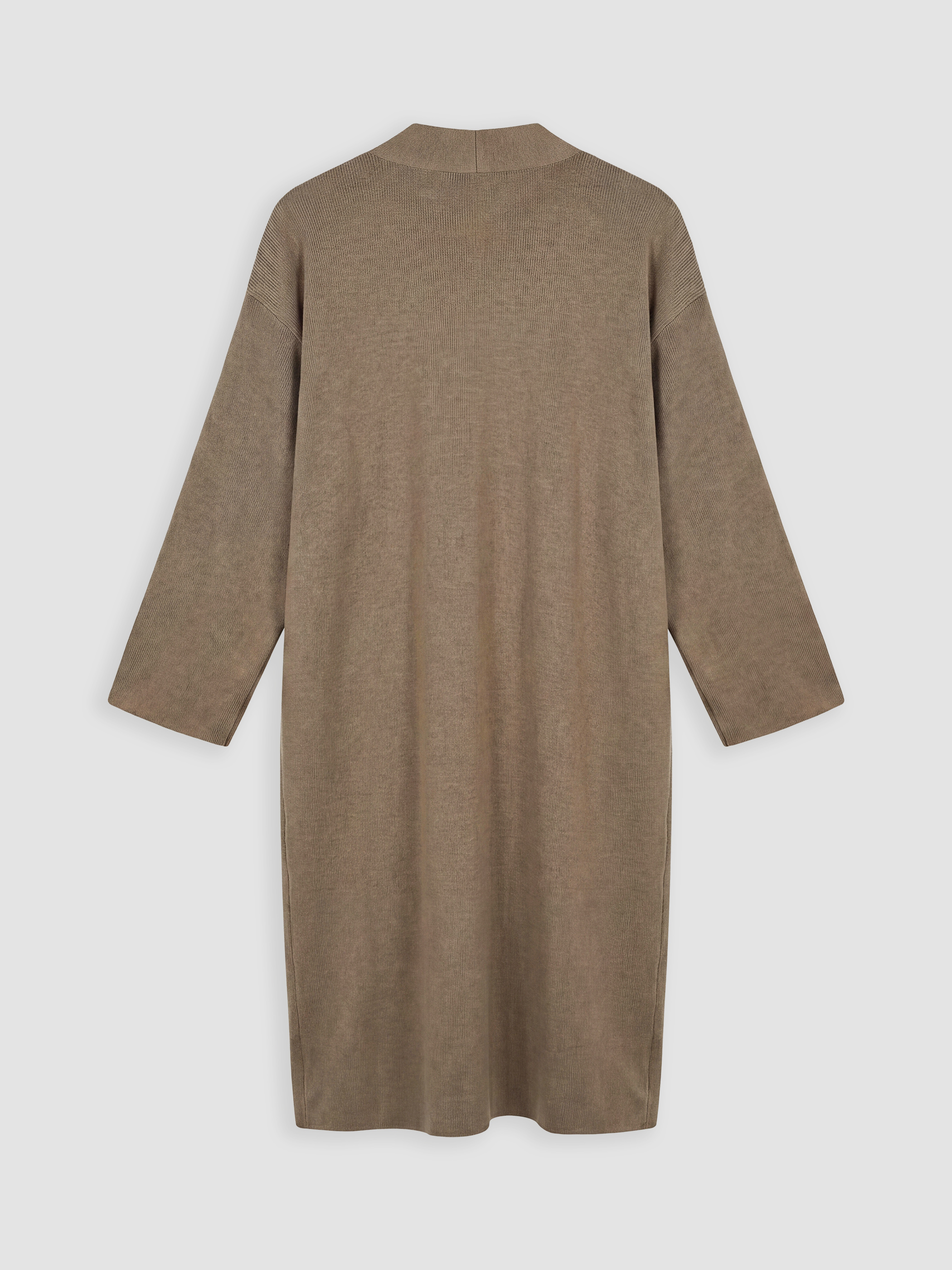 LCWAIKIKI Classic Şal Yaka Oversize Kadın Triko Hırka görsel 7