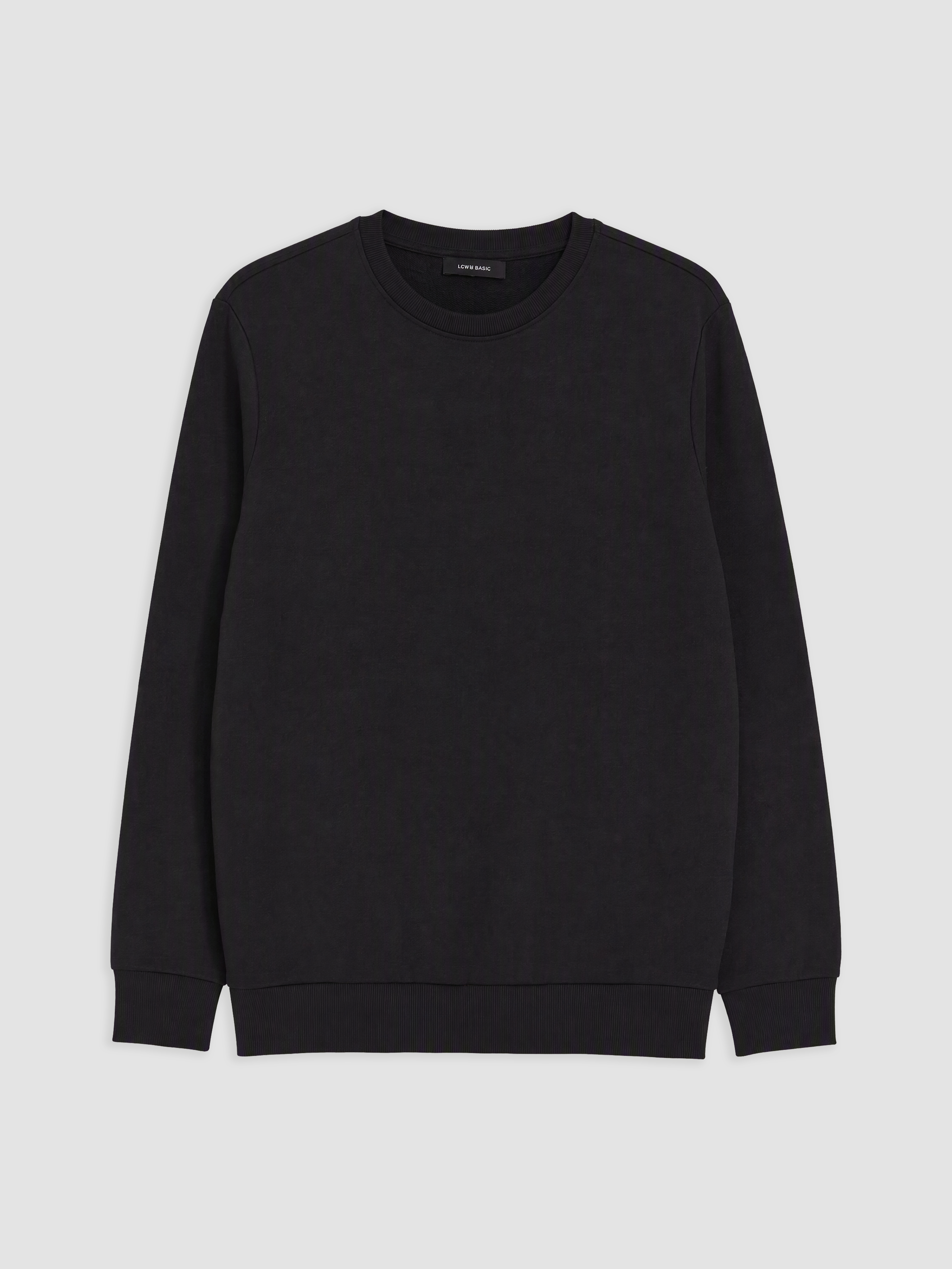 LCWAIKIKI Classic Bisiklet Yaka Erkek Kalın Sweatshirt görsel 5