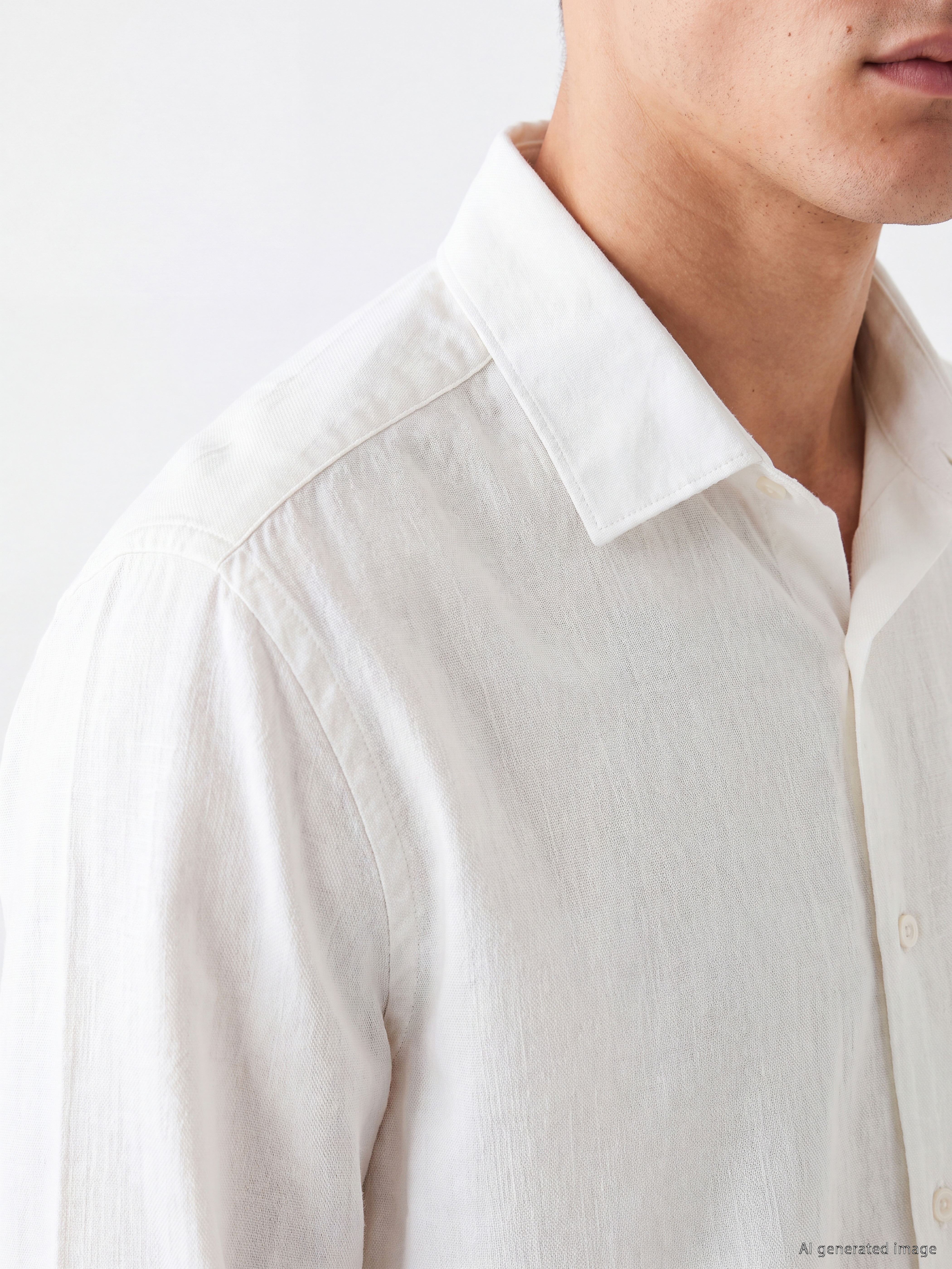 LCW Vision Regular Fit Armürlü Erkek Gömlek görsel 3