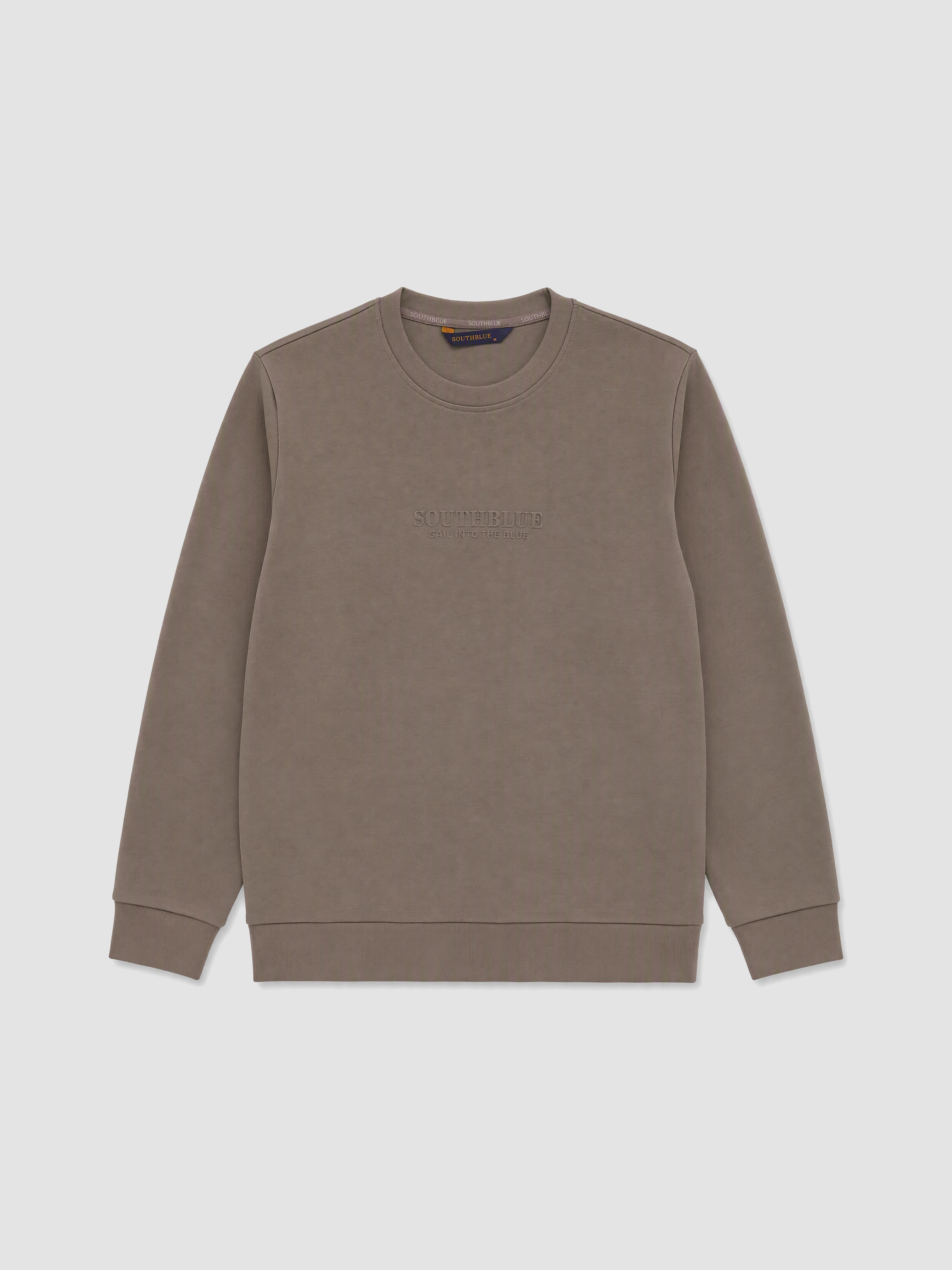 SOUTHBLUE Bisiklet Yaka Baskılı Erkek Sweatshirt görsel 5