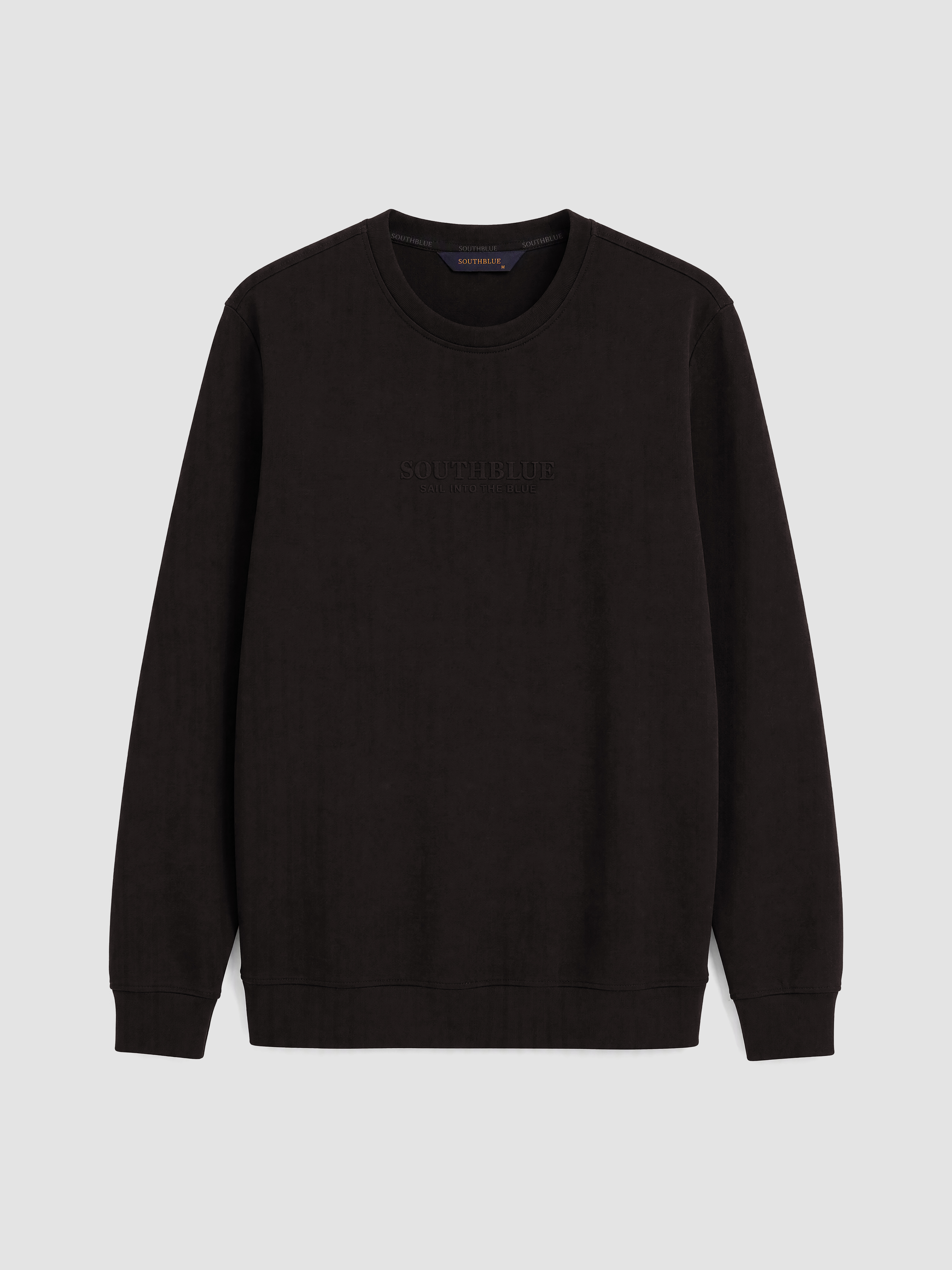 SOUTHBLUE Bisiklet Yaka Baskılı Erkek Sweatshirt görsel 5