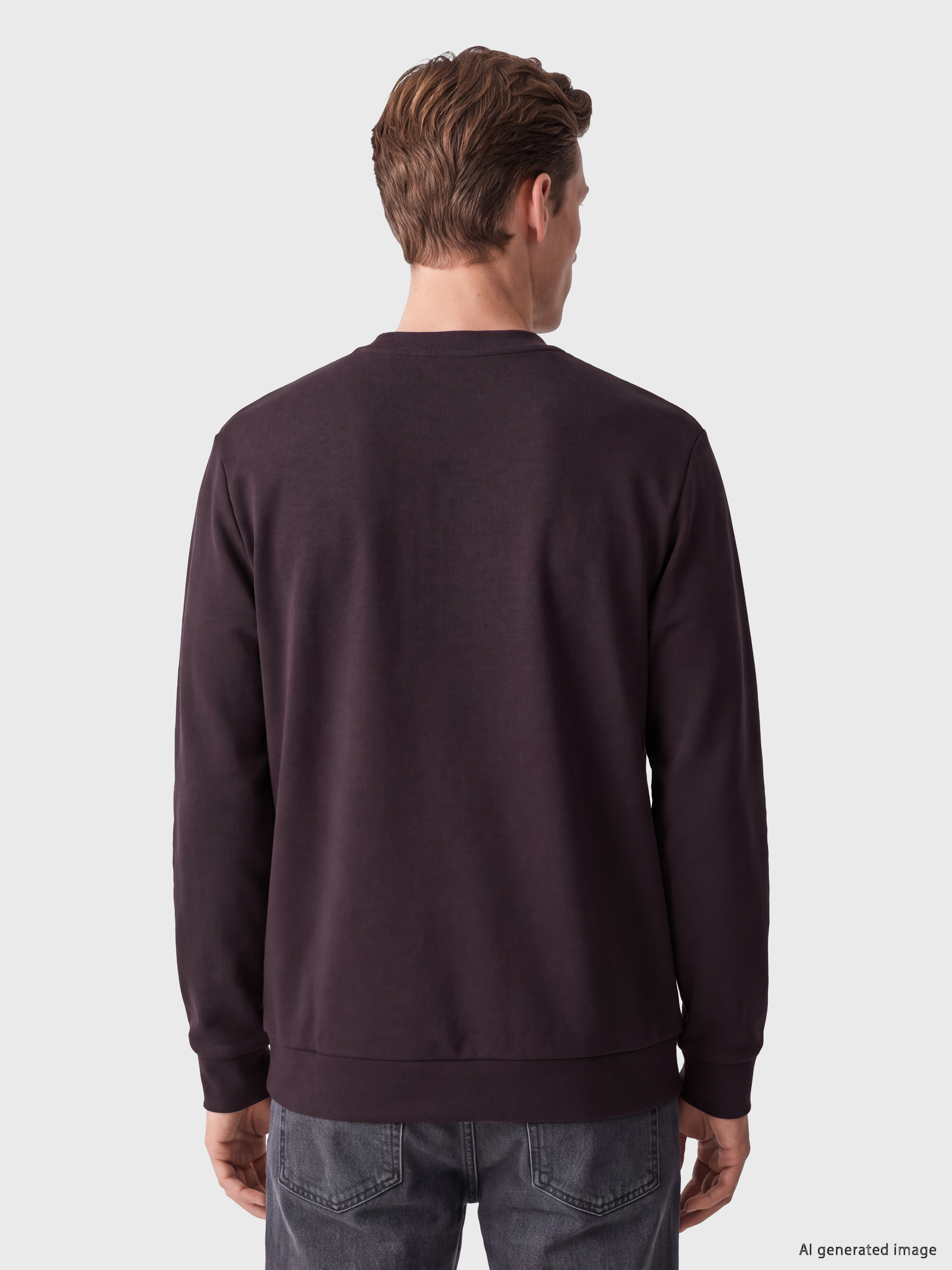 SOUTHBLUE Bisiklet Yaka Erkek Sweatshirt görsel 4