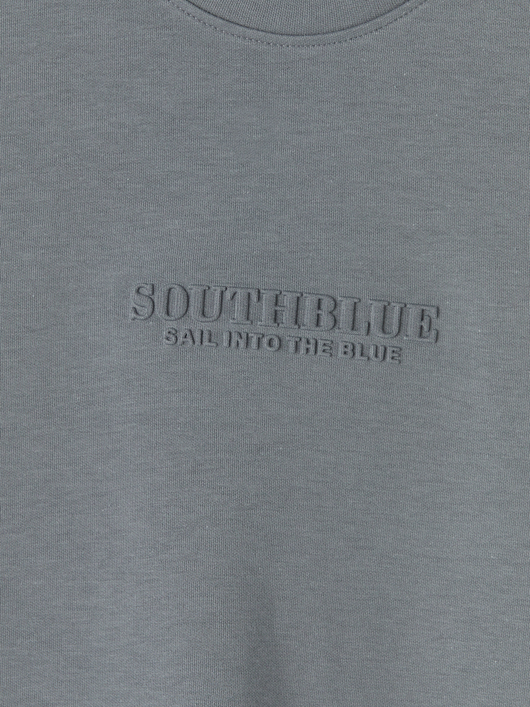 SOUTHBLUE Bisiklet Yaka Baskılı Erkek Sweatshirt görsel 7