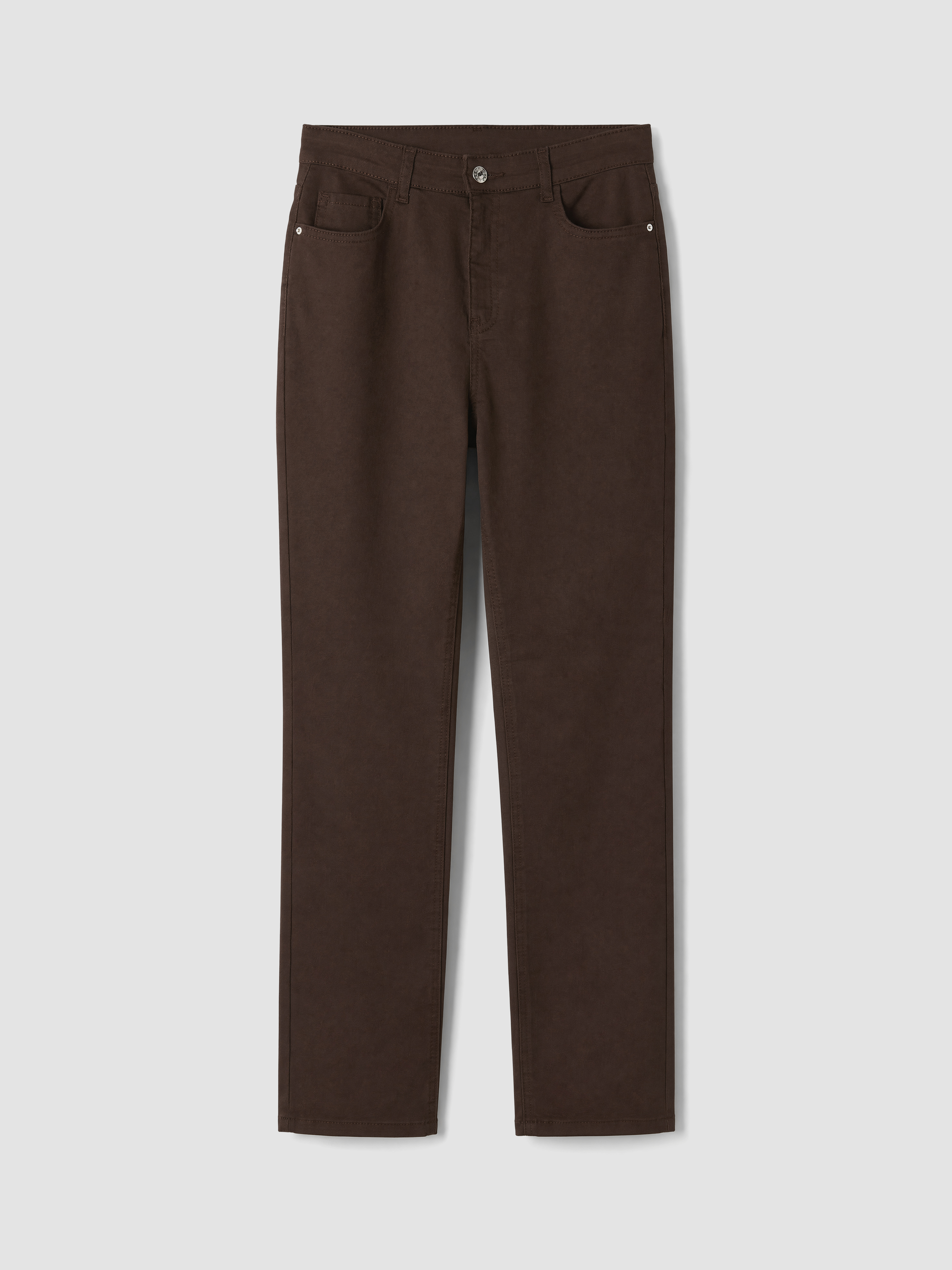 LCWAIKIKI Classic Straight Fit Kadın Jean Pantolon görsel 5