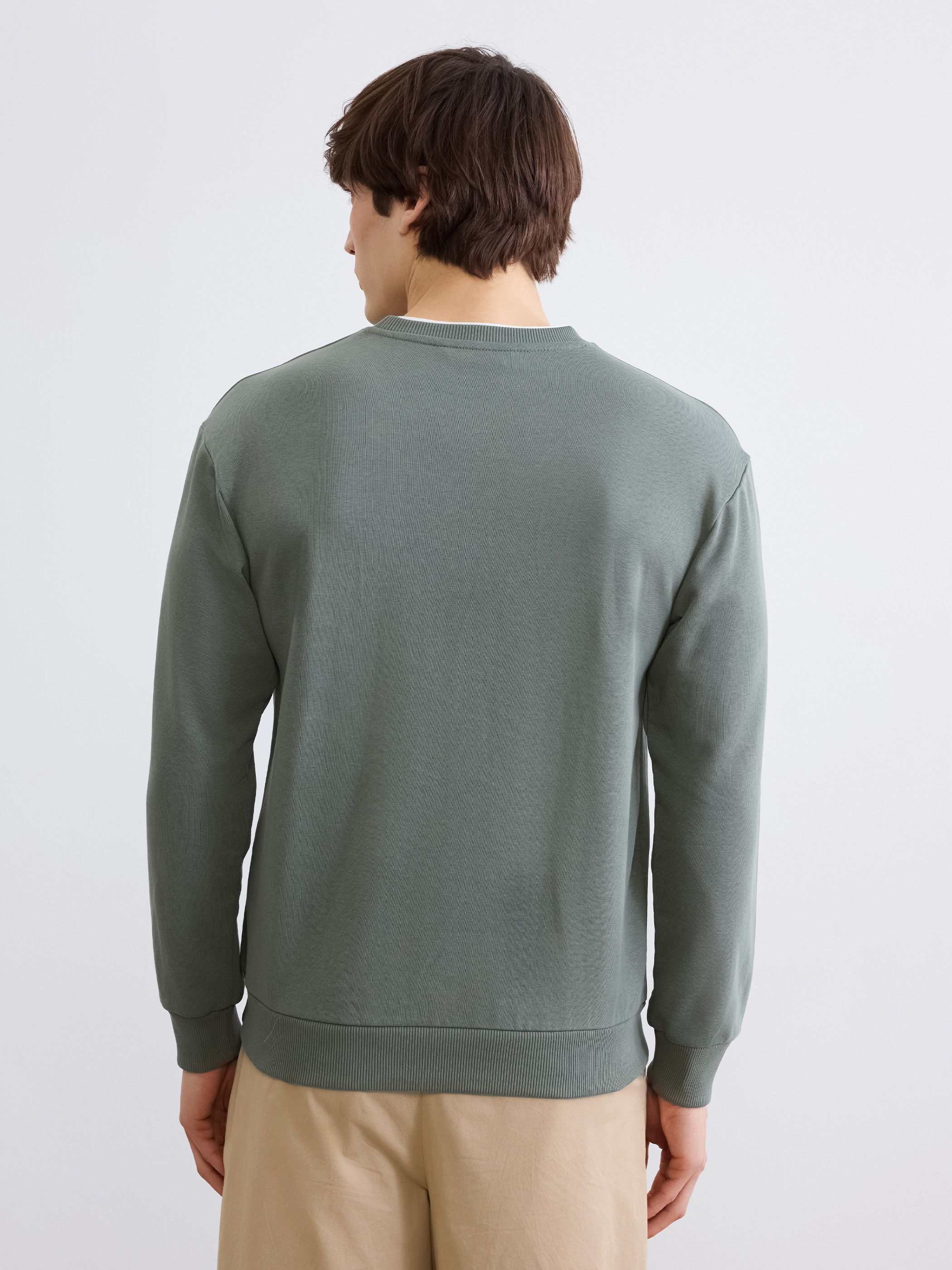 XSIDE Bisiklet Yaka Erkek Sweatshirt görsel 4