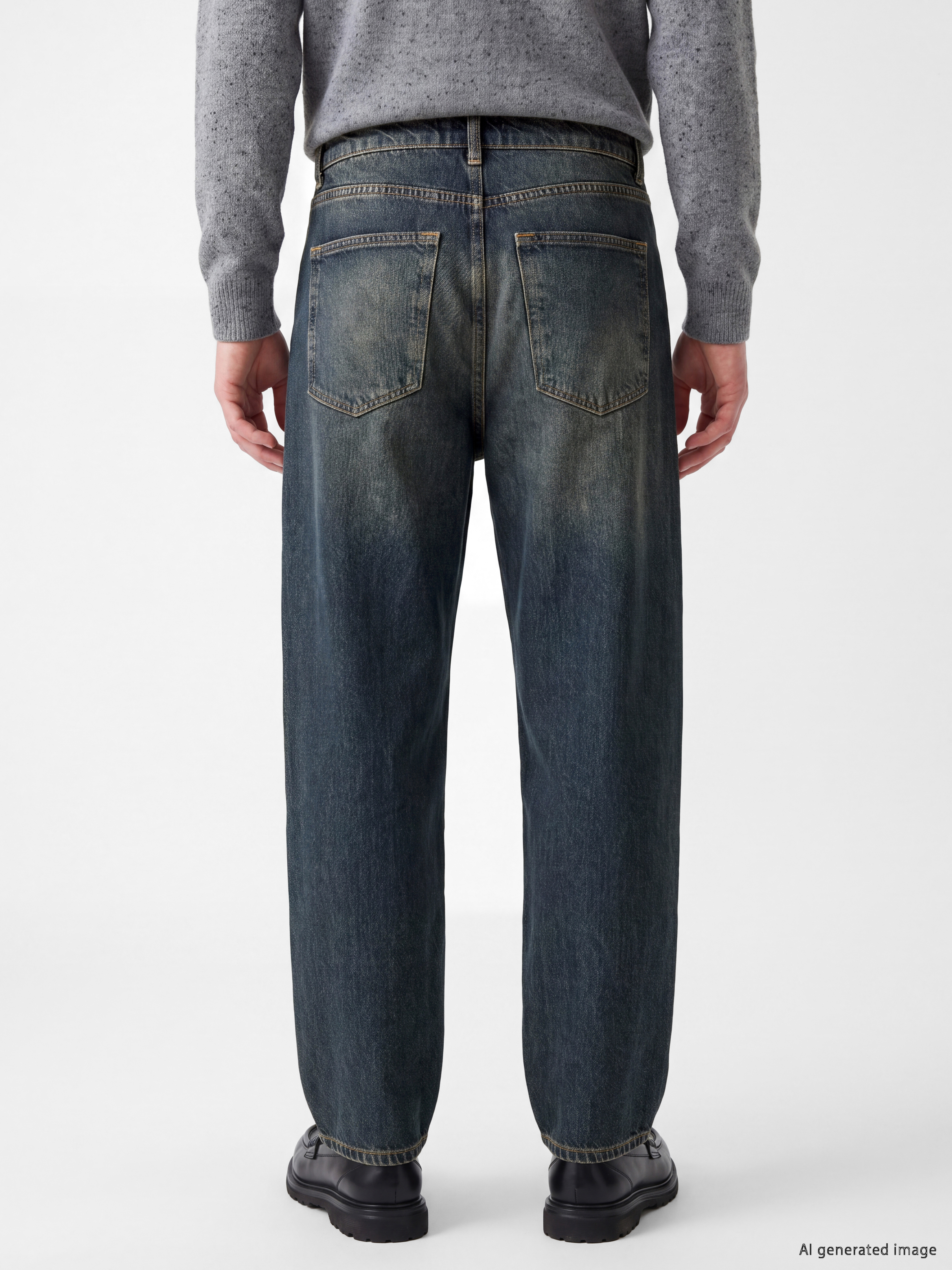 XSIDE 710 Loose Fit Erkek Jean Pantolon görsel 4