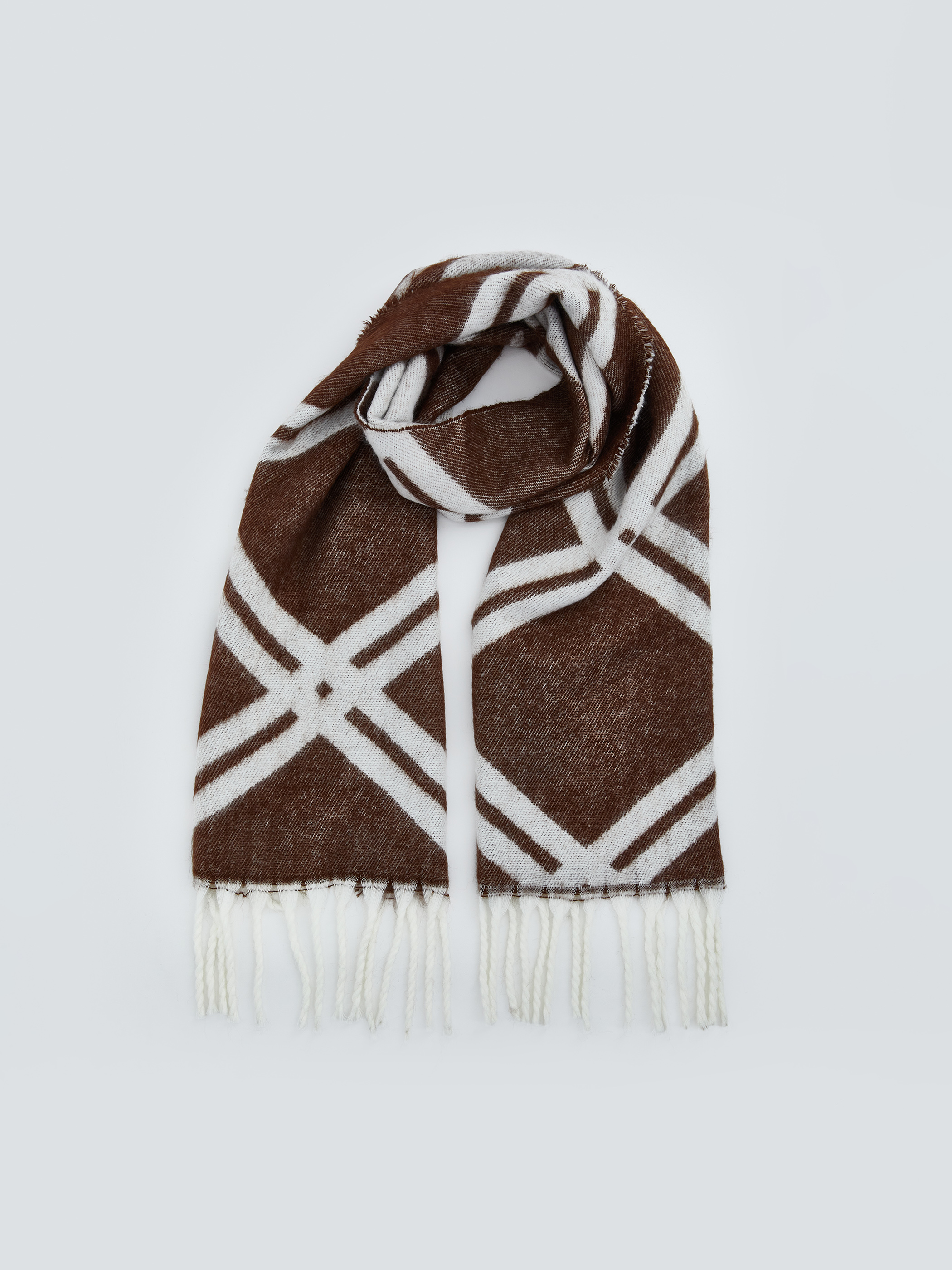 LCW ACCESSORIES Geometrik Desenli Kadın Atkı